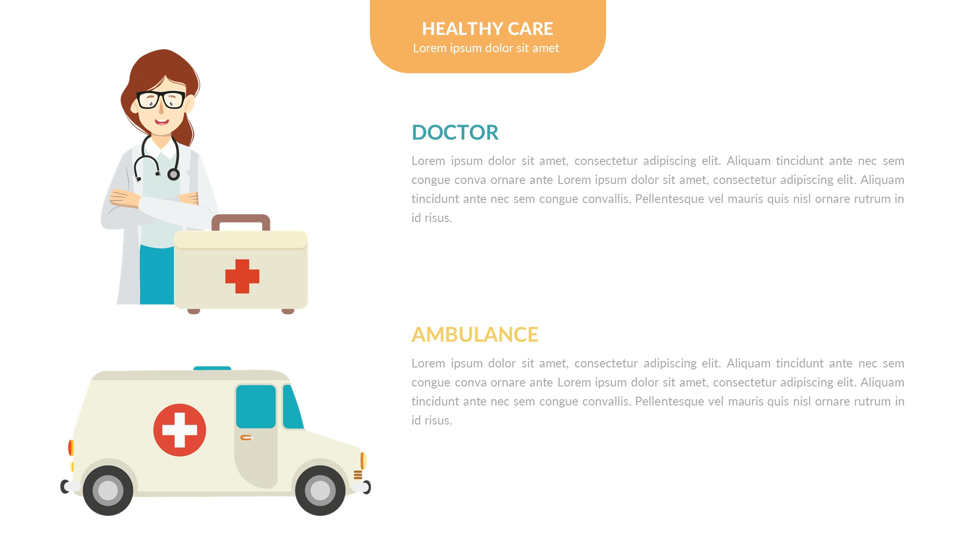医疗医药图形信息图示PPT模板