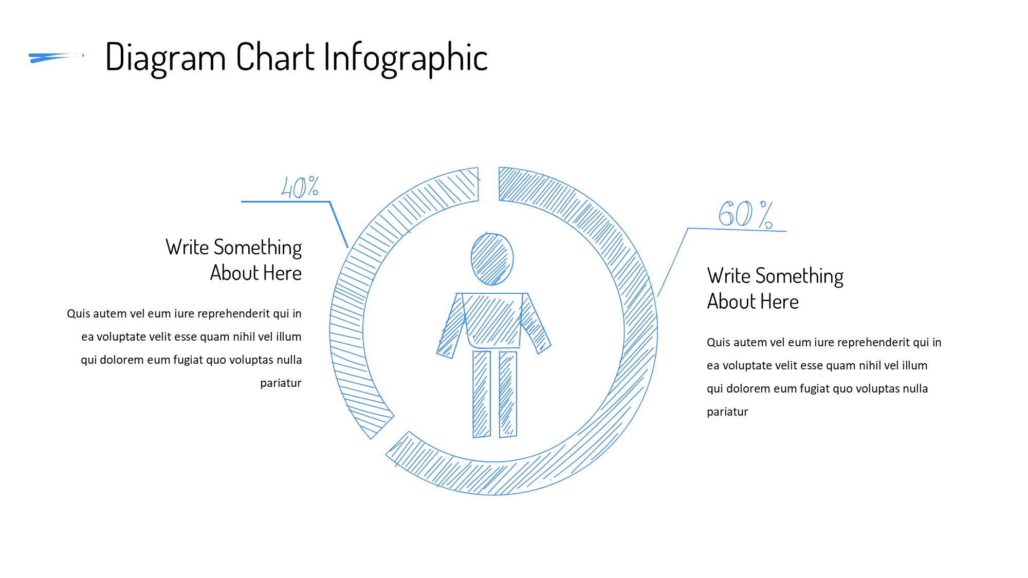 线条图形信息图示PPT模板