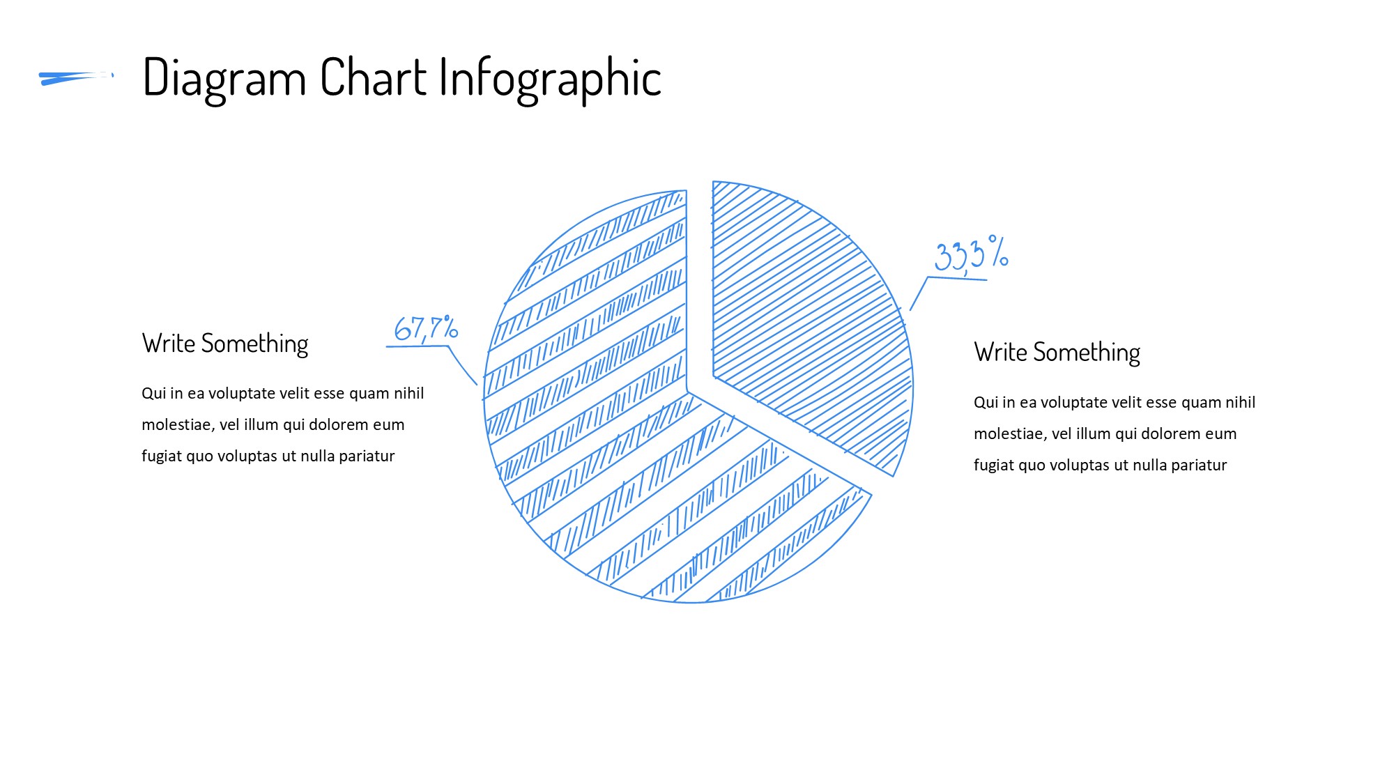 线条图形信息图示PPT模板