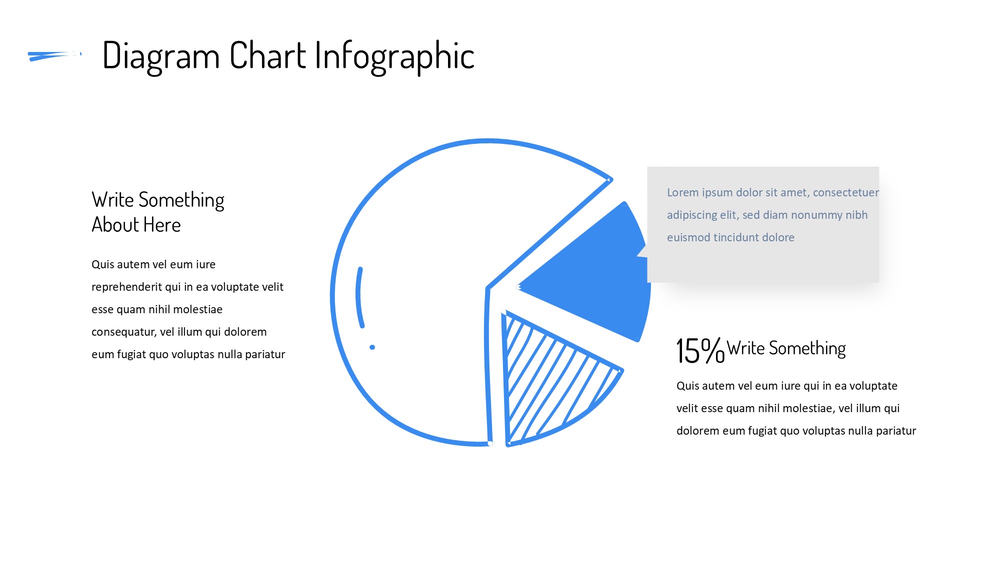 线条图形信息图示PPT模板