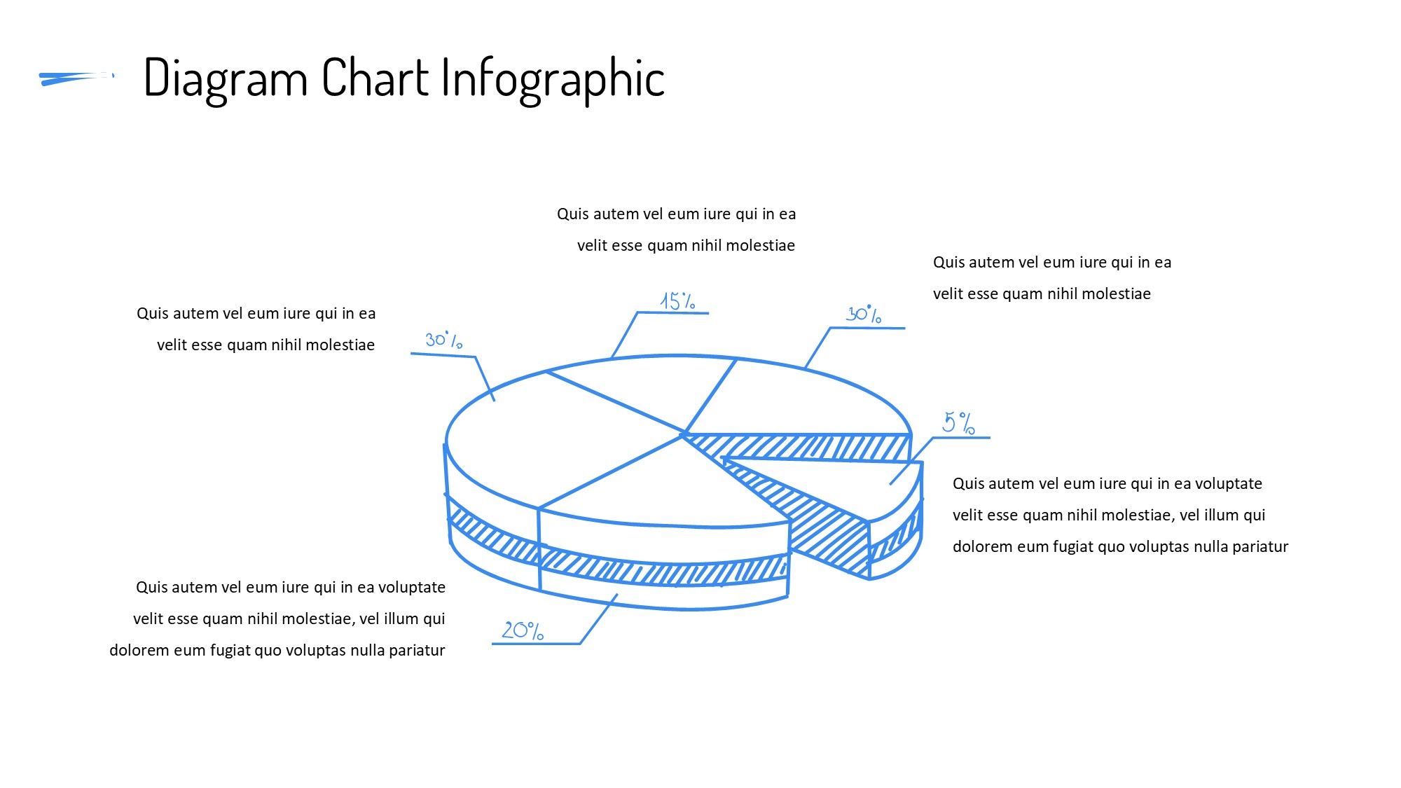 线条图形信息图示PPT模板