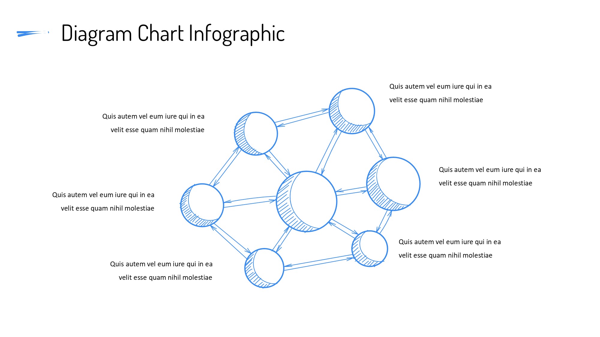 线条图形信息图示PPT模板