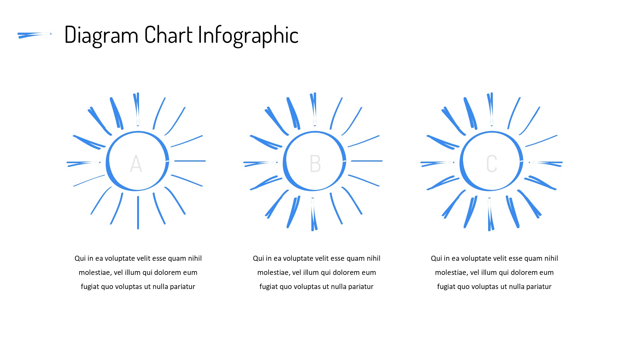 线条图形信息图示PPT模板