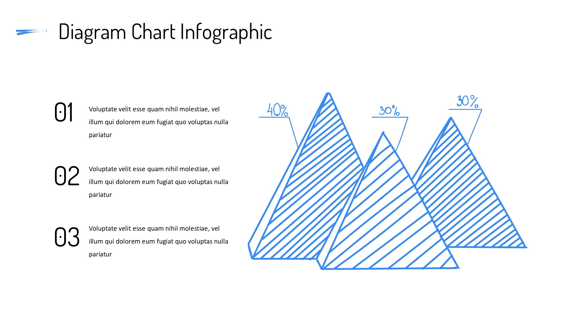 线条图形信息图示PPT模板