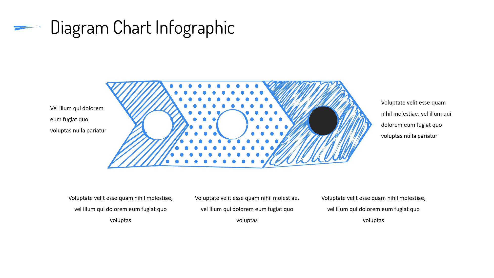 线条图形信息图示PPT模板