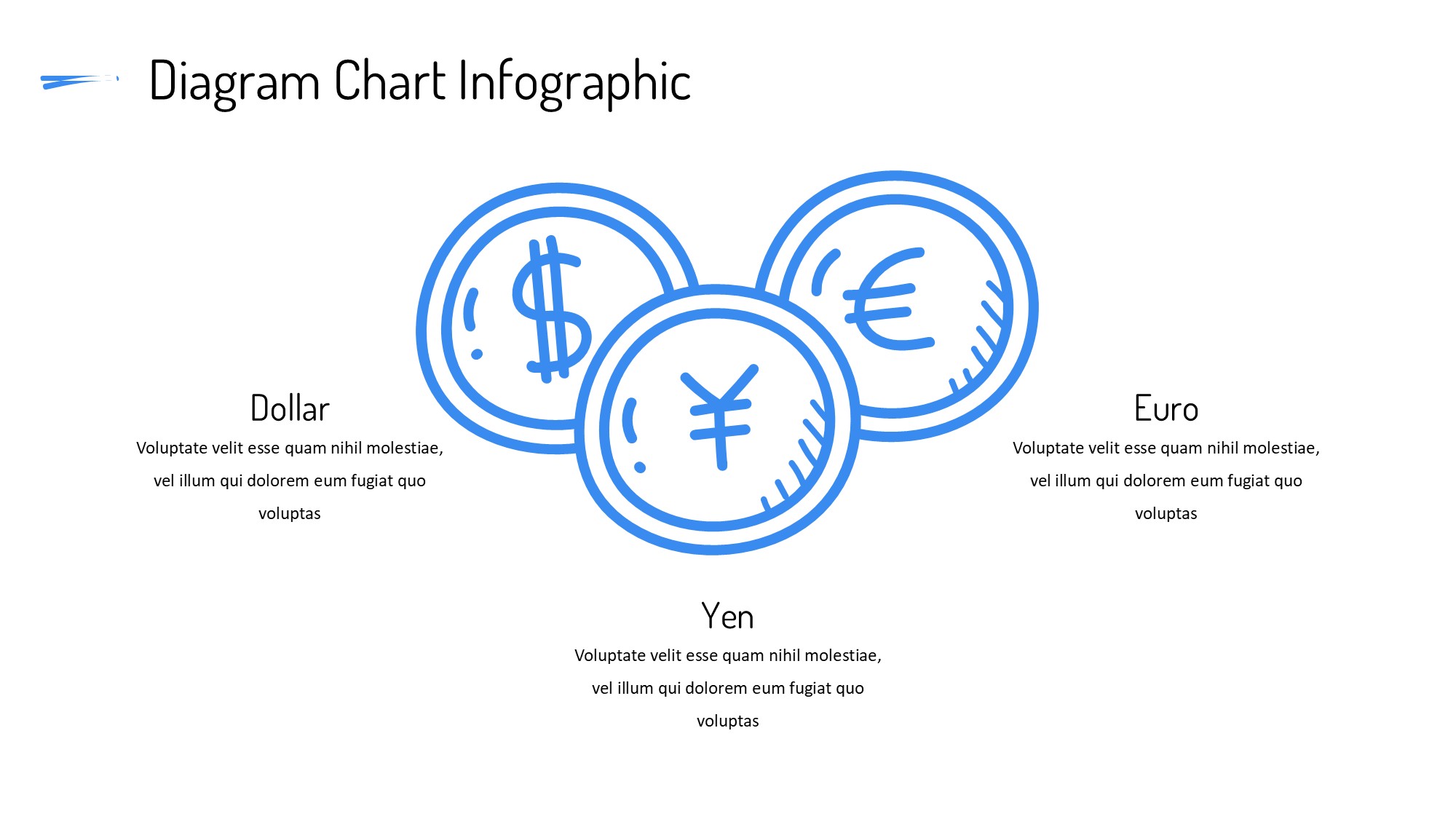 线条图形信息图示PPT模板