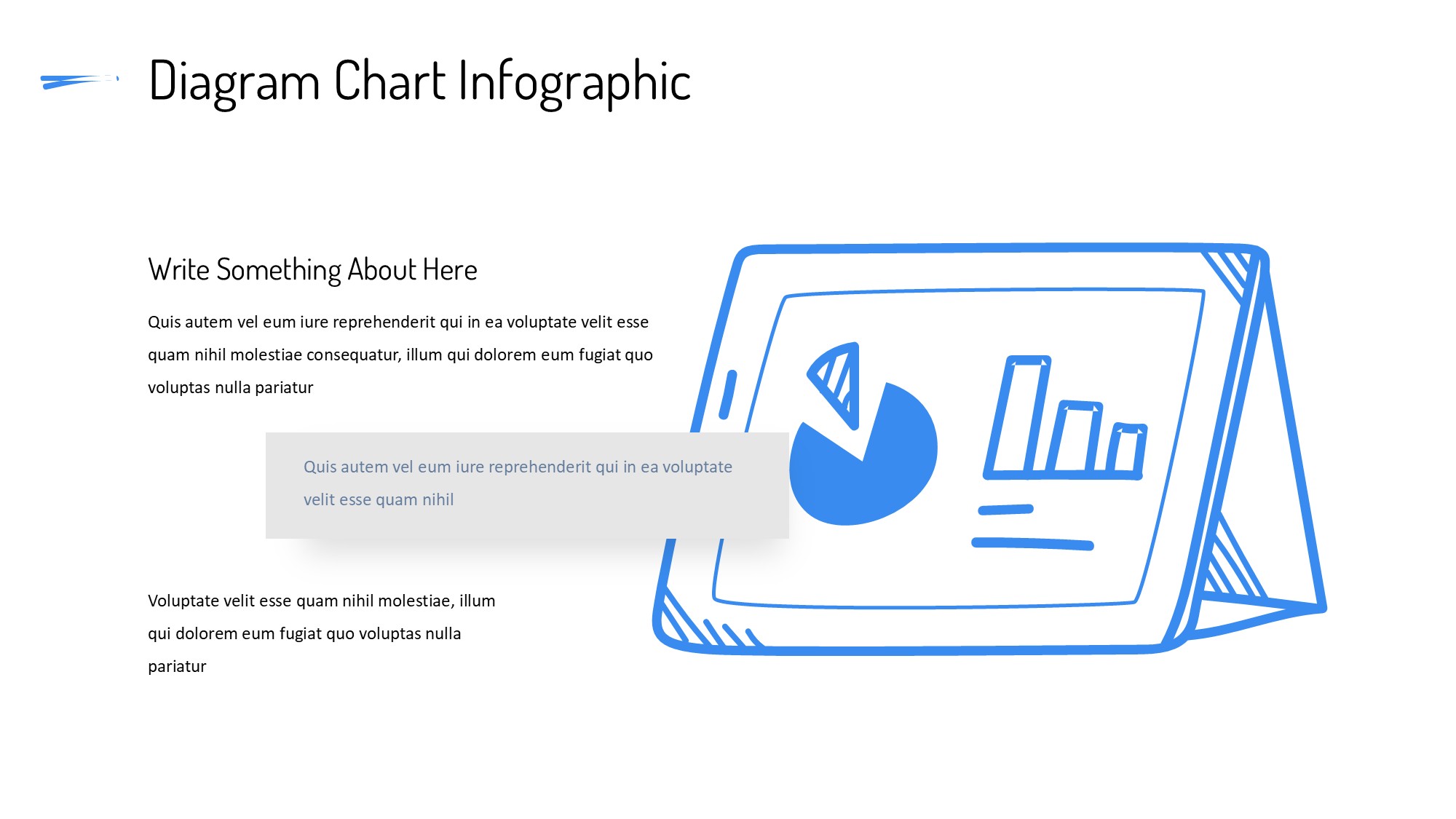线条图形信息图示PPT模板