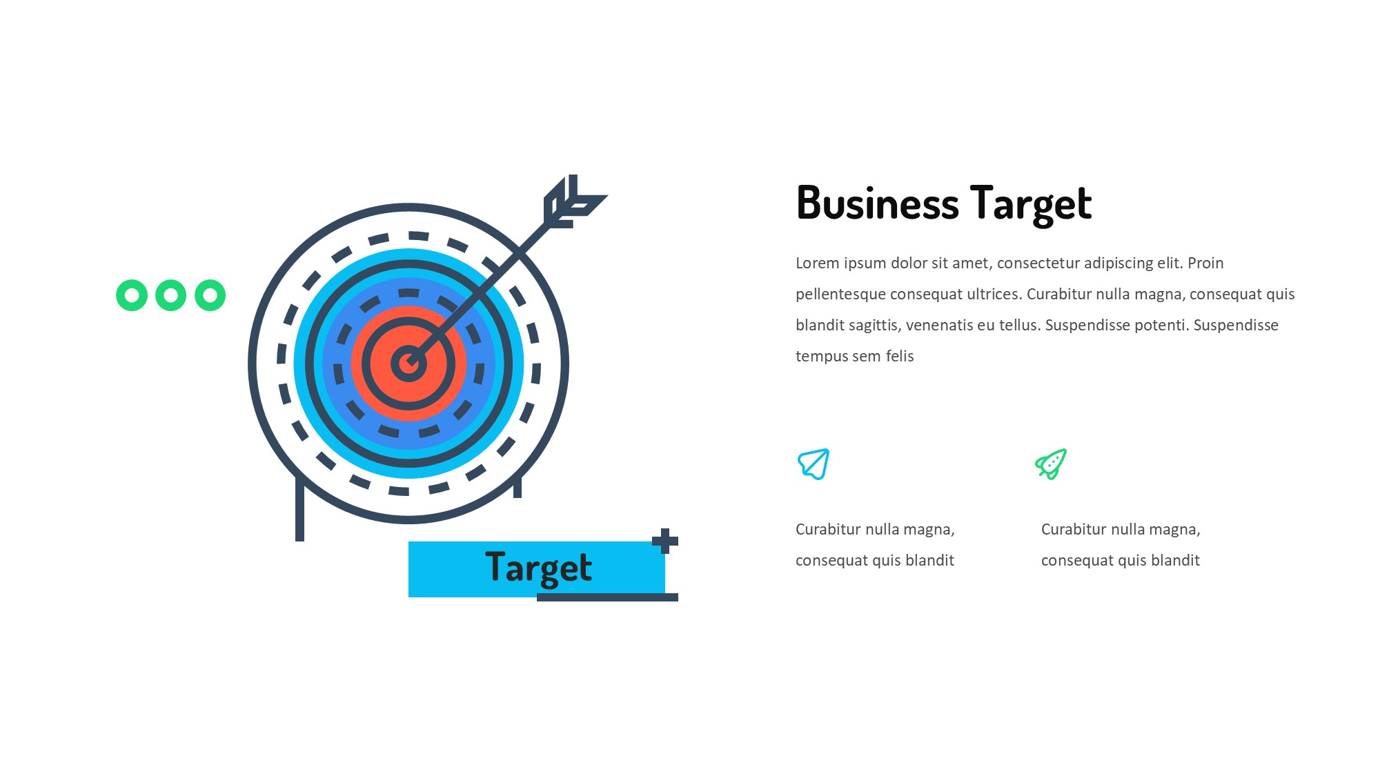 线条图形信息图示PPT模板