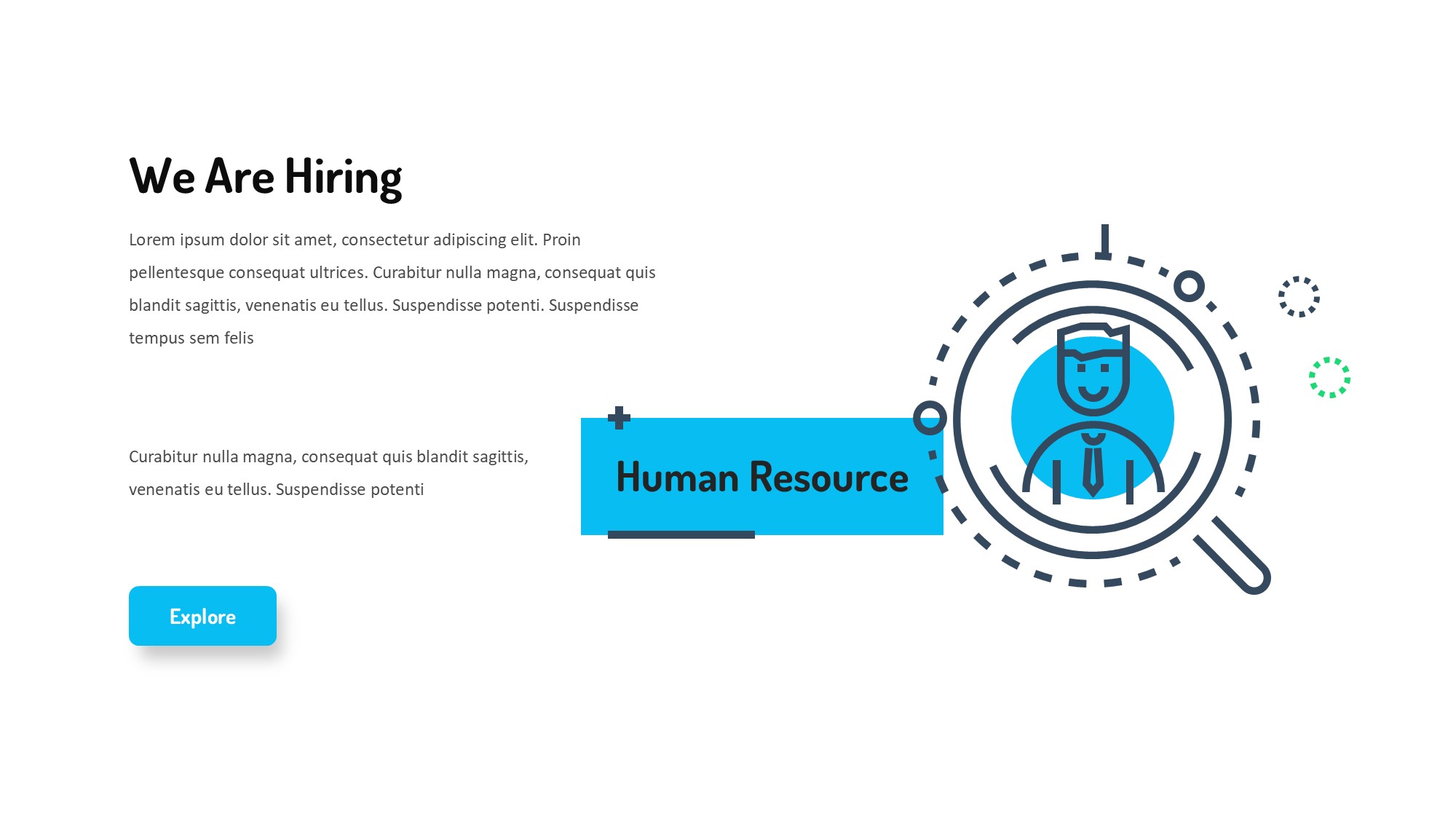 线条图形信息图示PPT模板