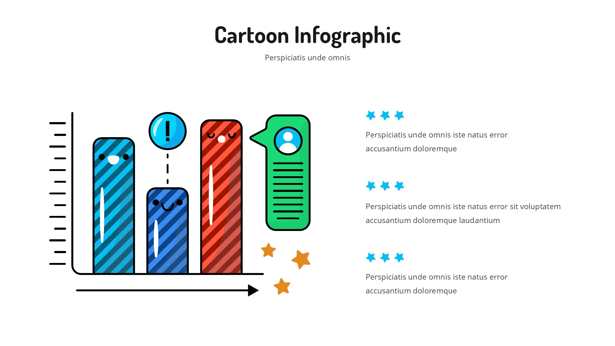 线条图形信息图示PPT模板