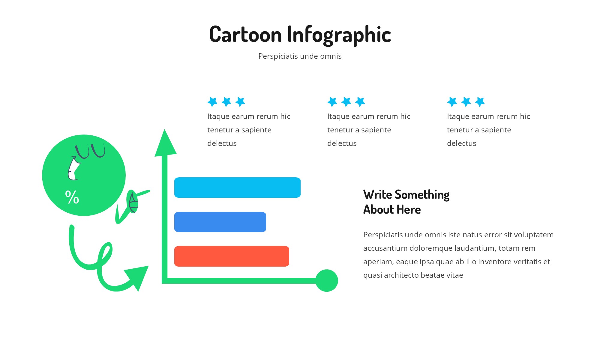 线条图形信息图示PPT模板