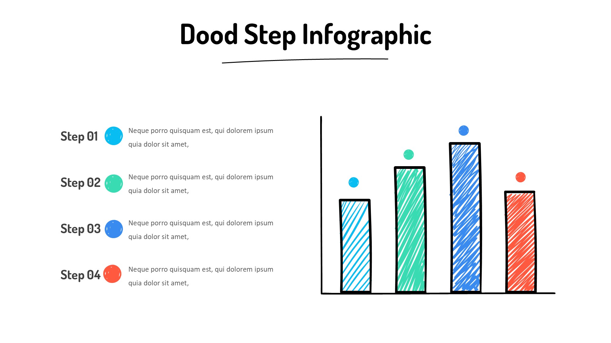 线条图形信息图示PPT模板