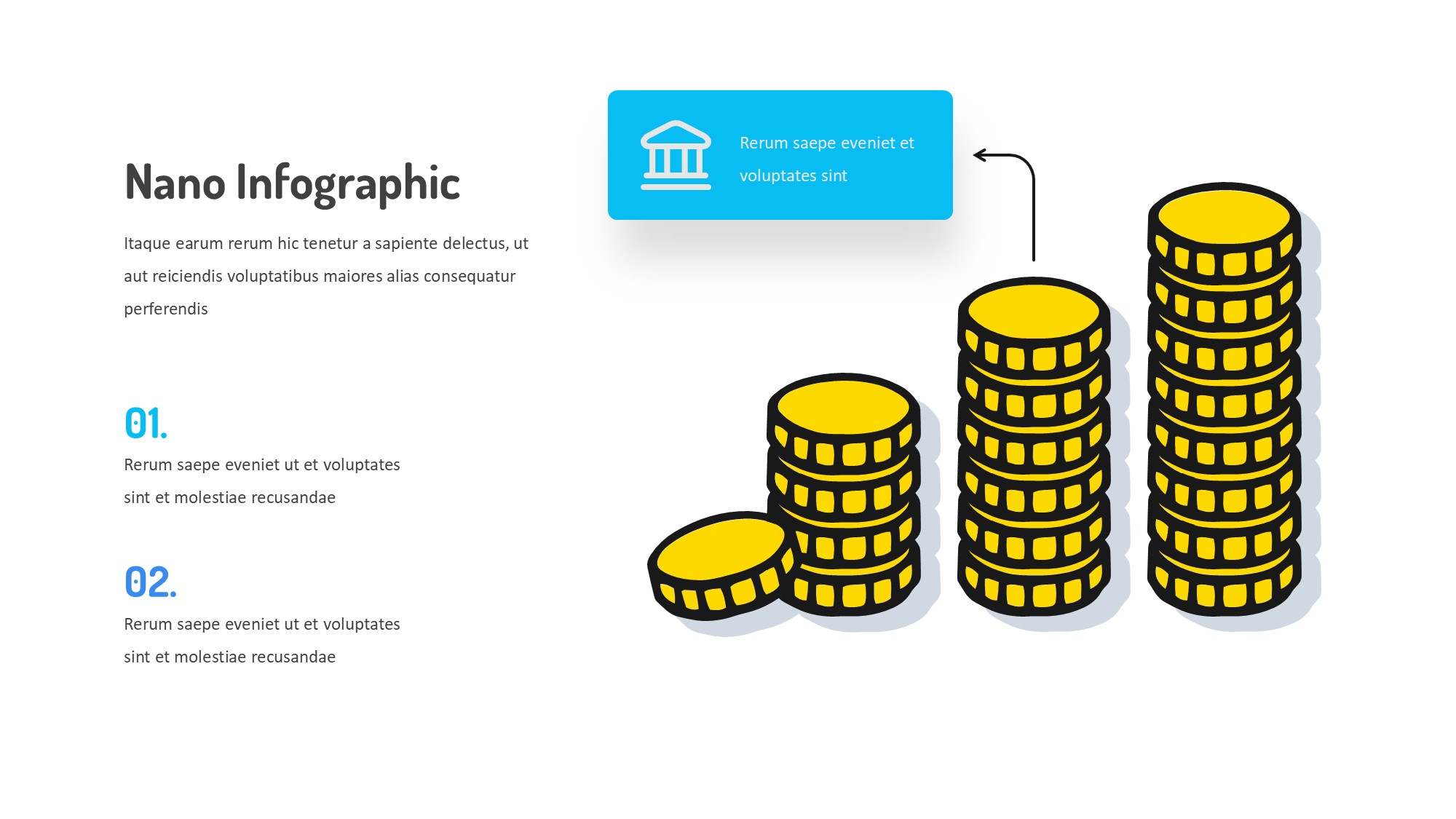 线条图形信息图示PPT模板