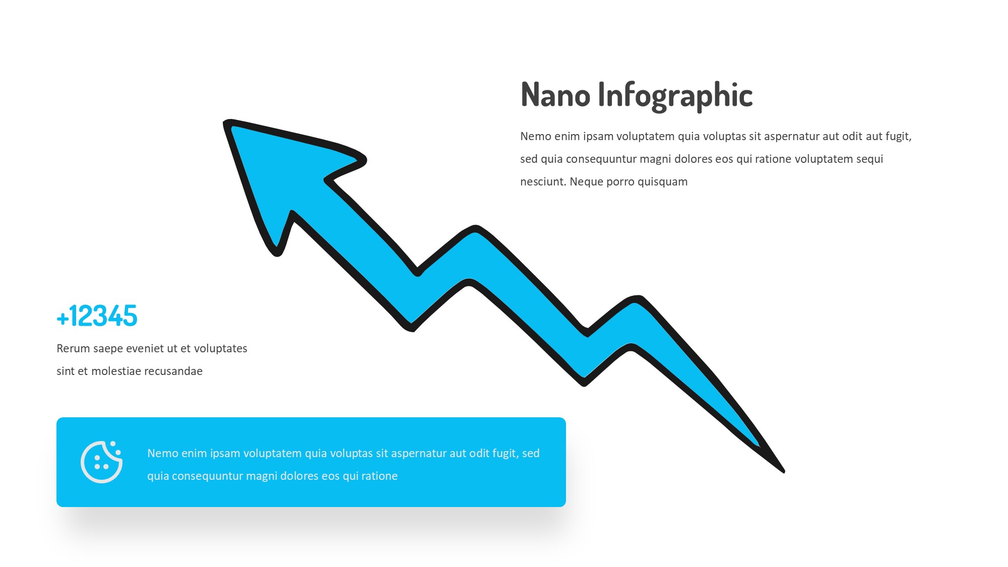 线条图形信息图示PPT模板