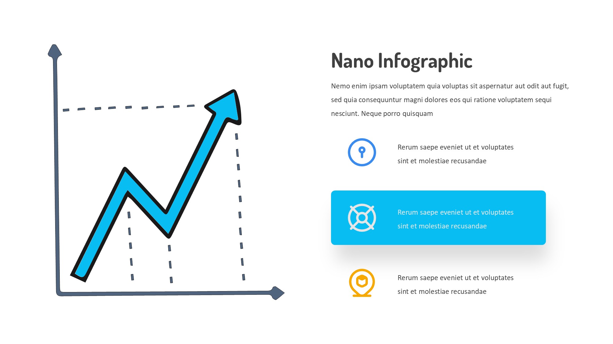 线条图形信息图示PPT模板