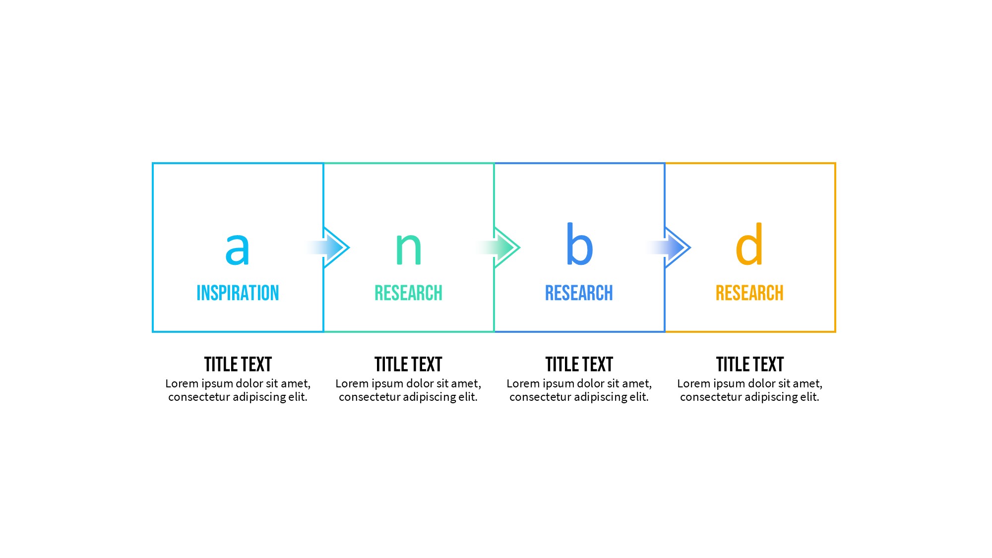 线条图形信息图示PPT模板
