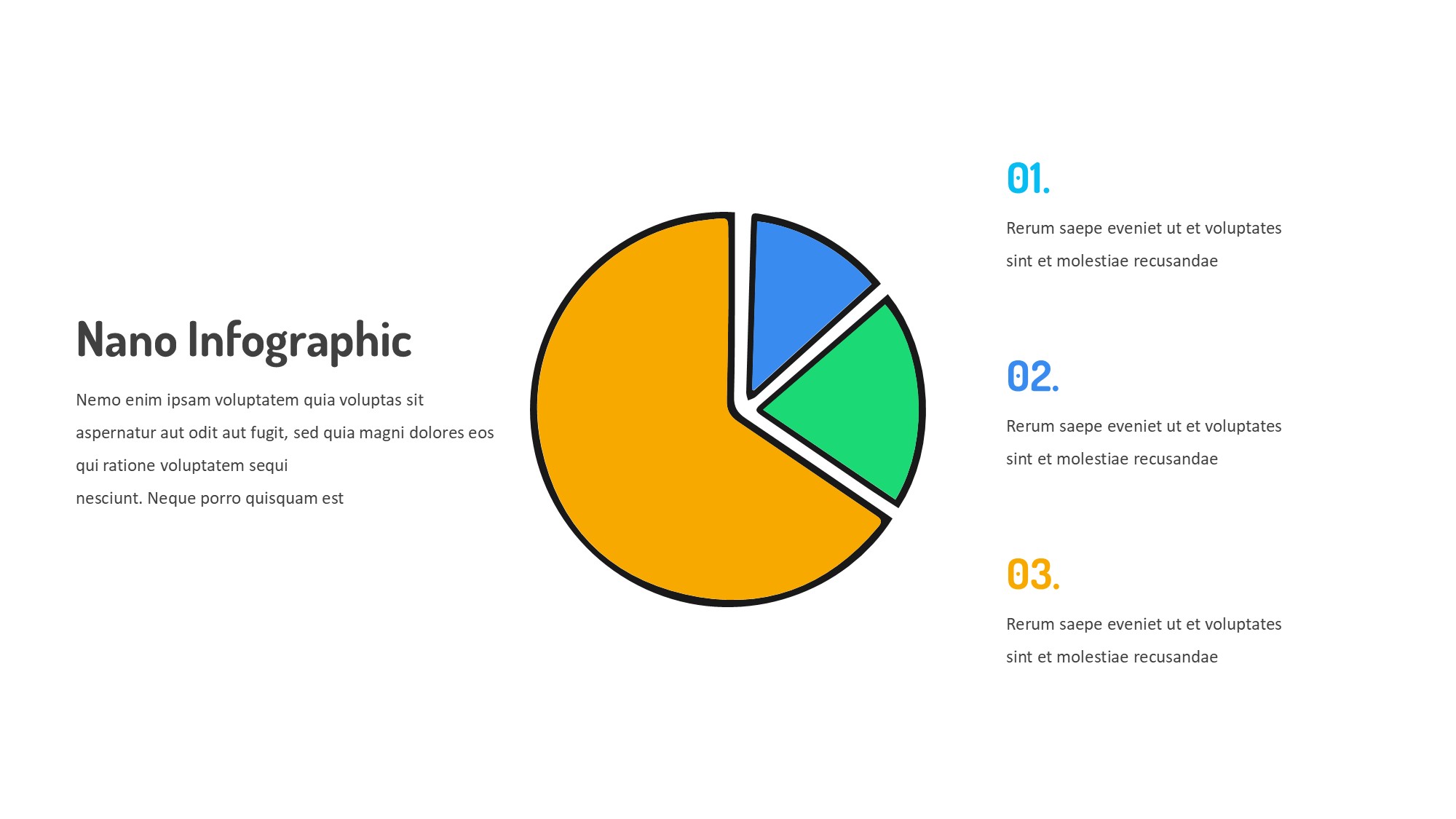 线条图形信息图示PPT模板