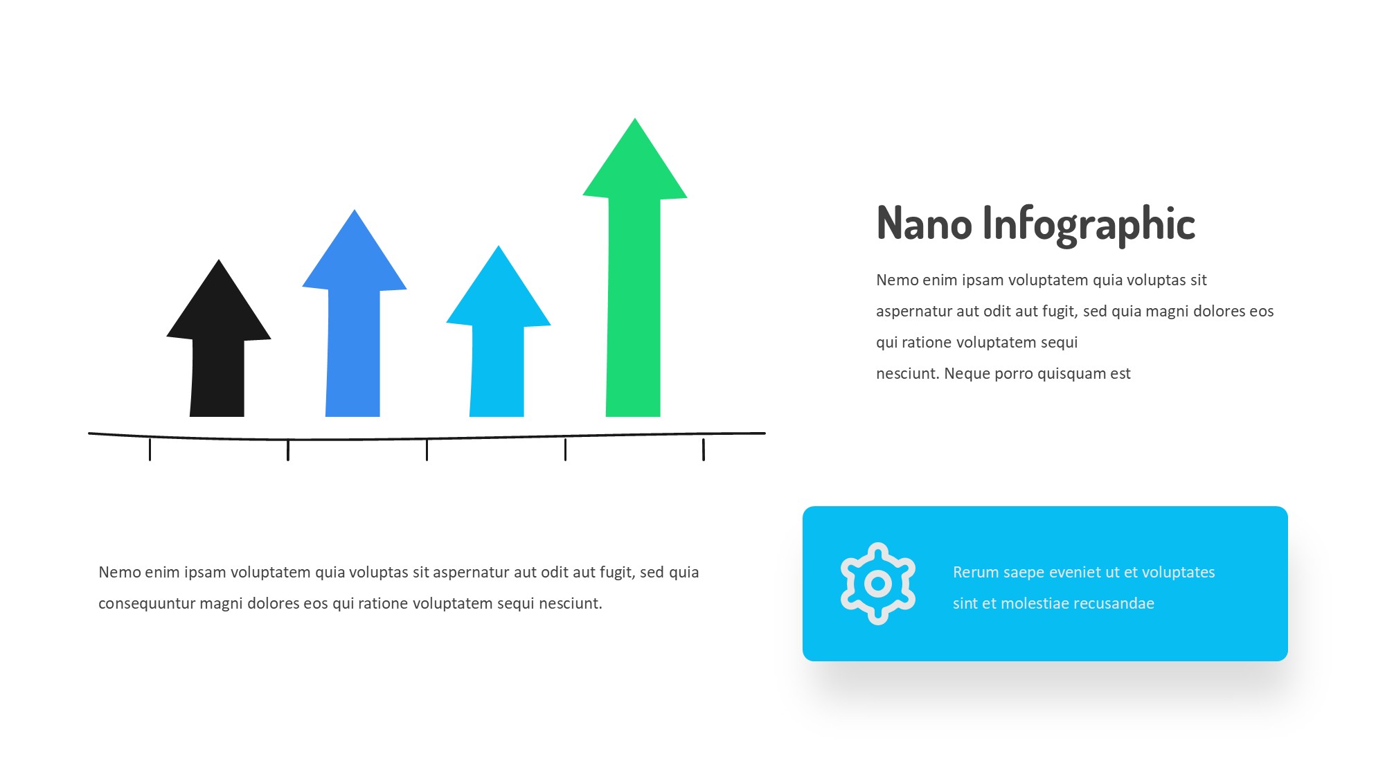 线条图形信息图示PPT模板