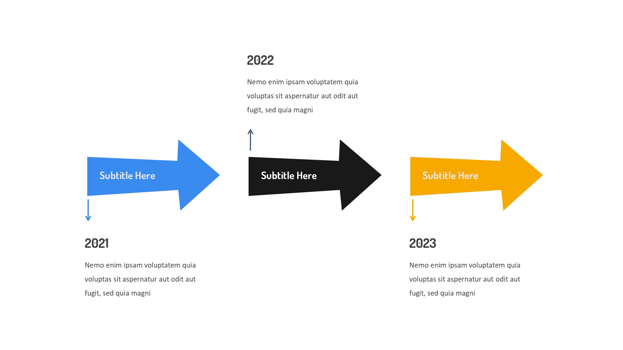 线条图形信息图示PPT模板