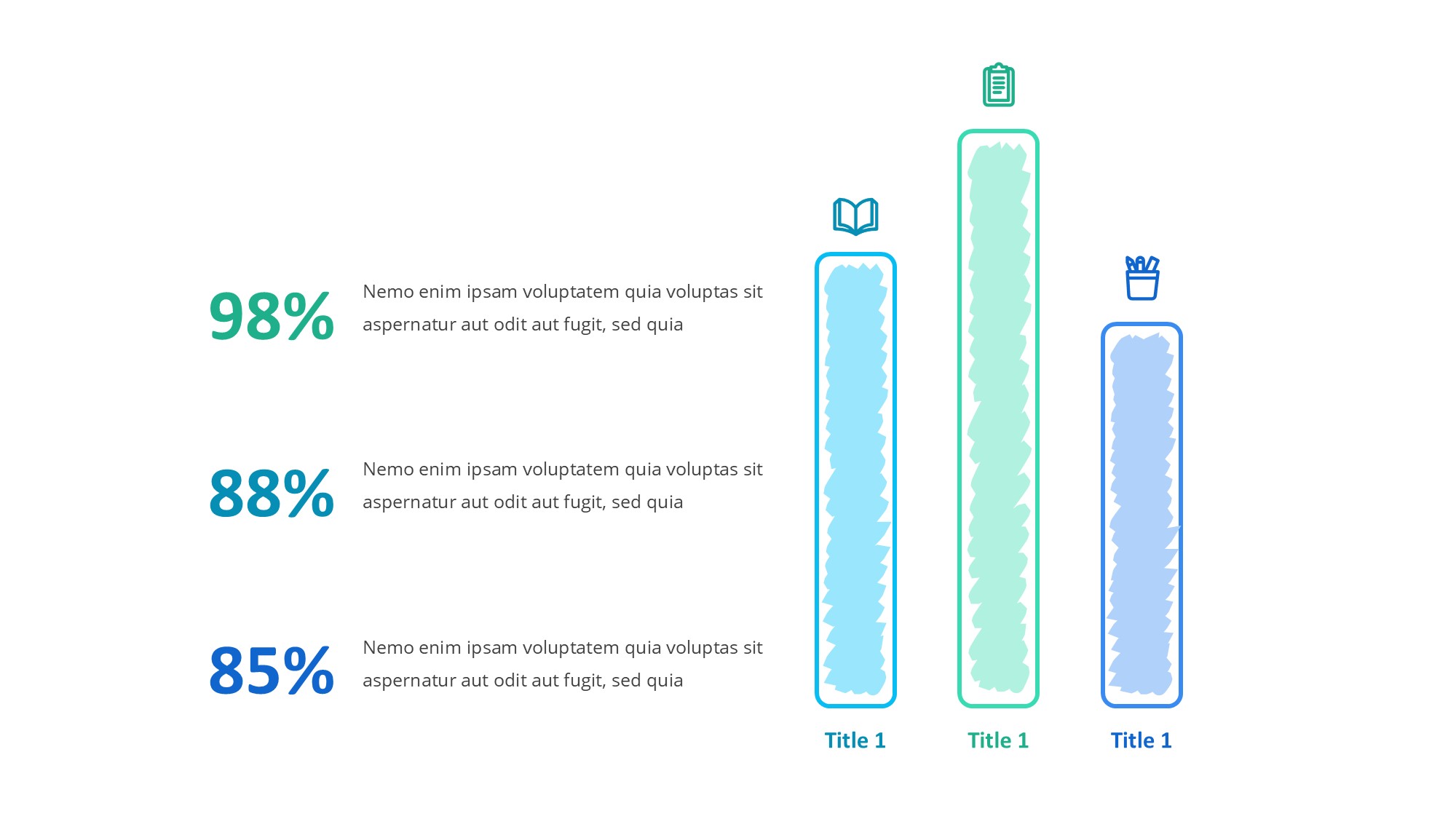 线条图形信息图示PPT模板