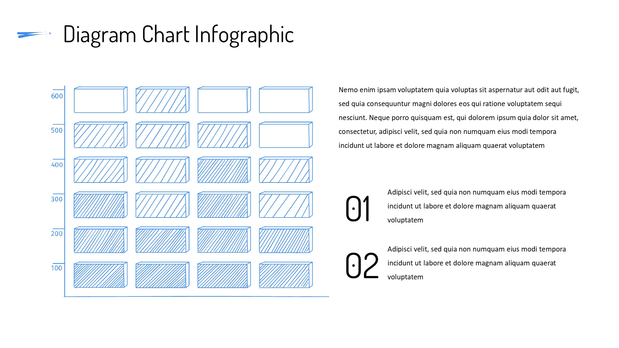 线条图形信息图示PPT模板