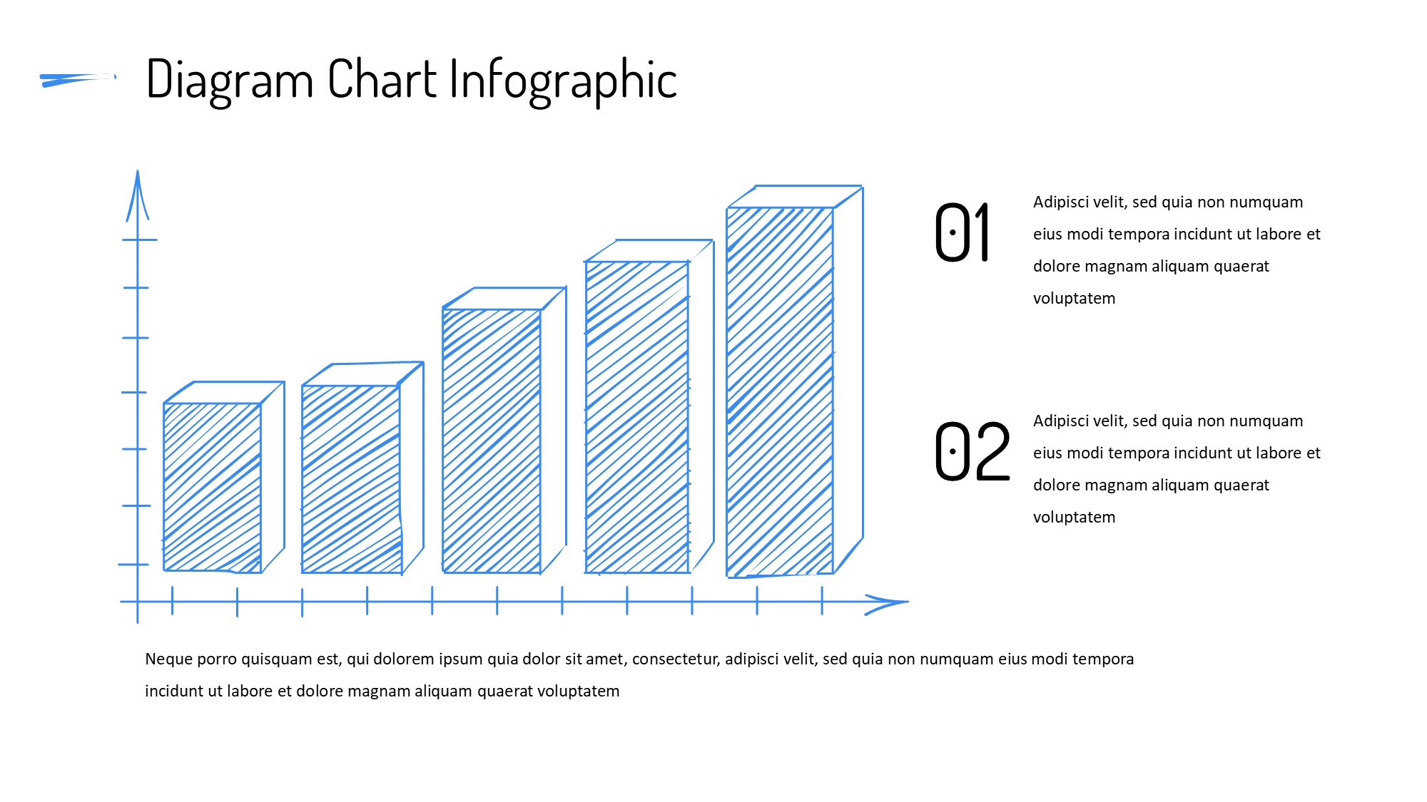 线条图形信息图示PPT模板