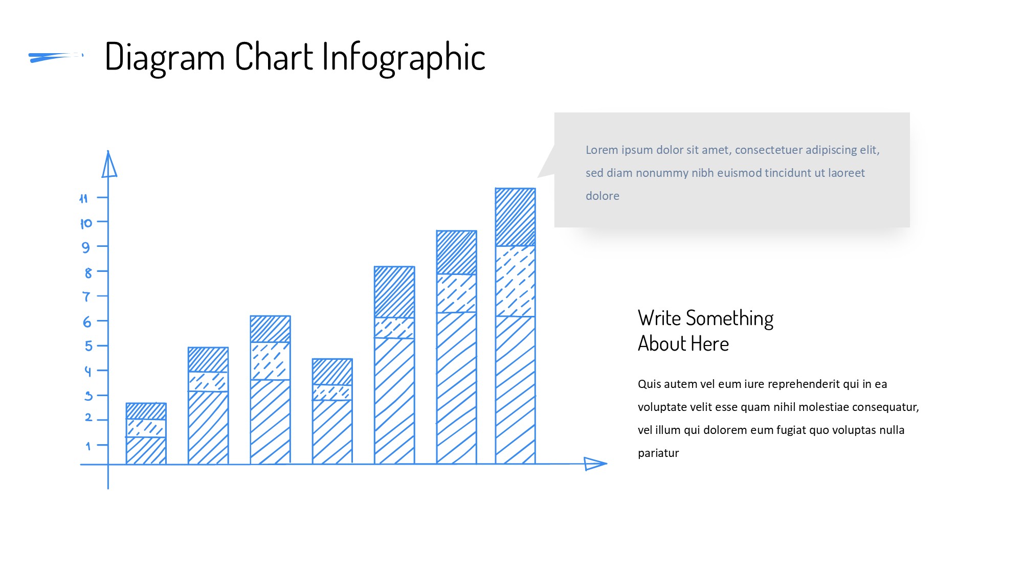 线条图形信息图示PPT模板