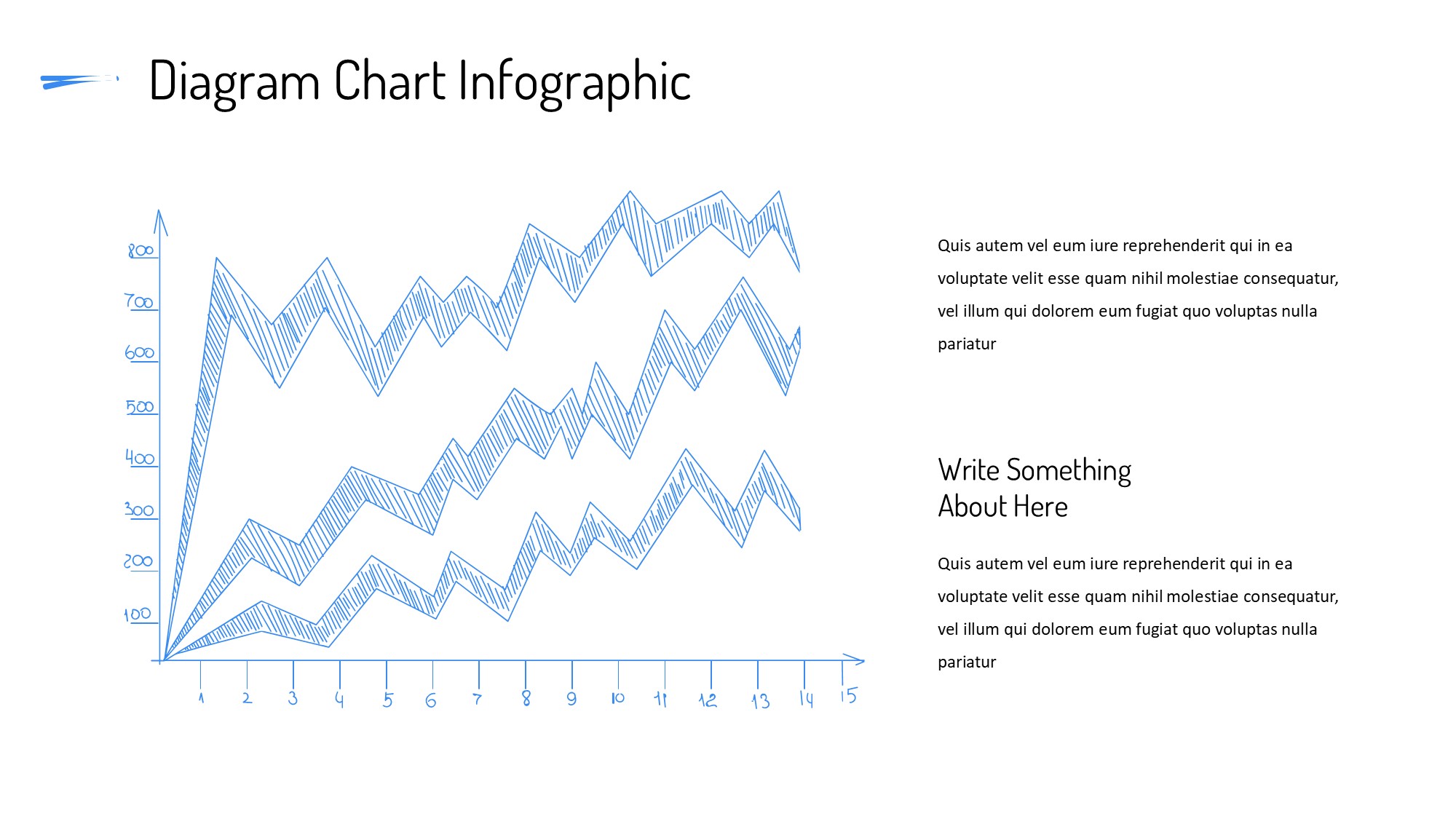 线条图形信息图示PPT模板