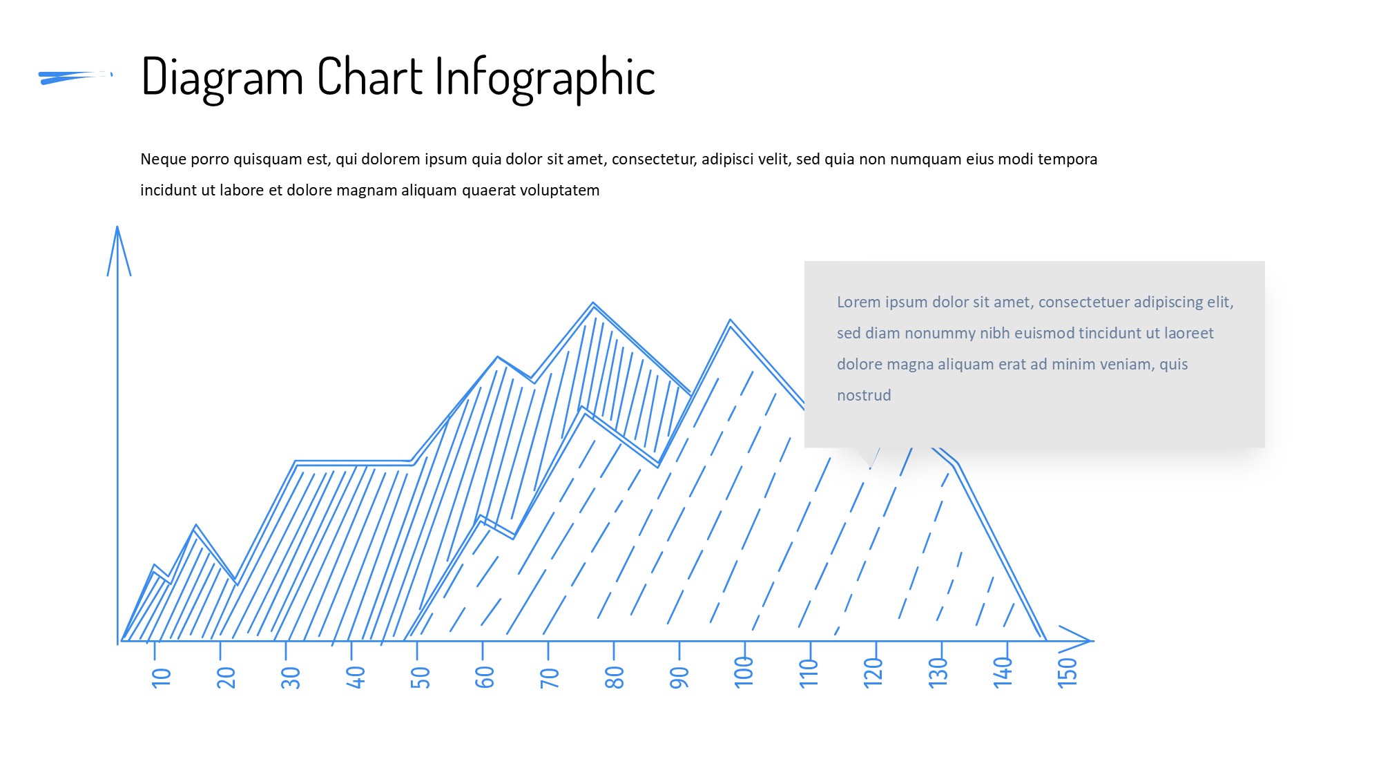线条图形信息图示PPT模板
