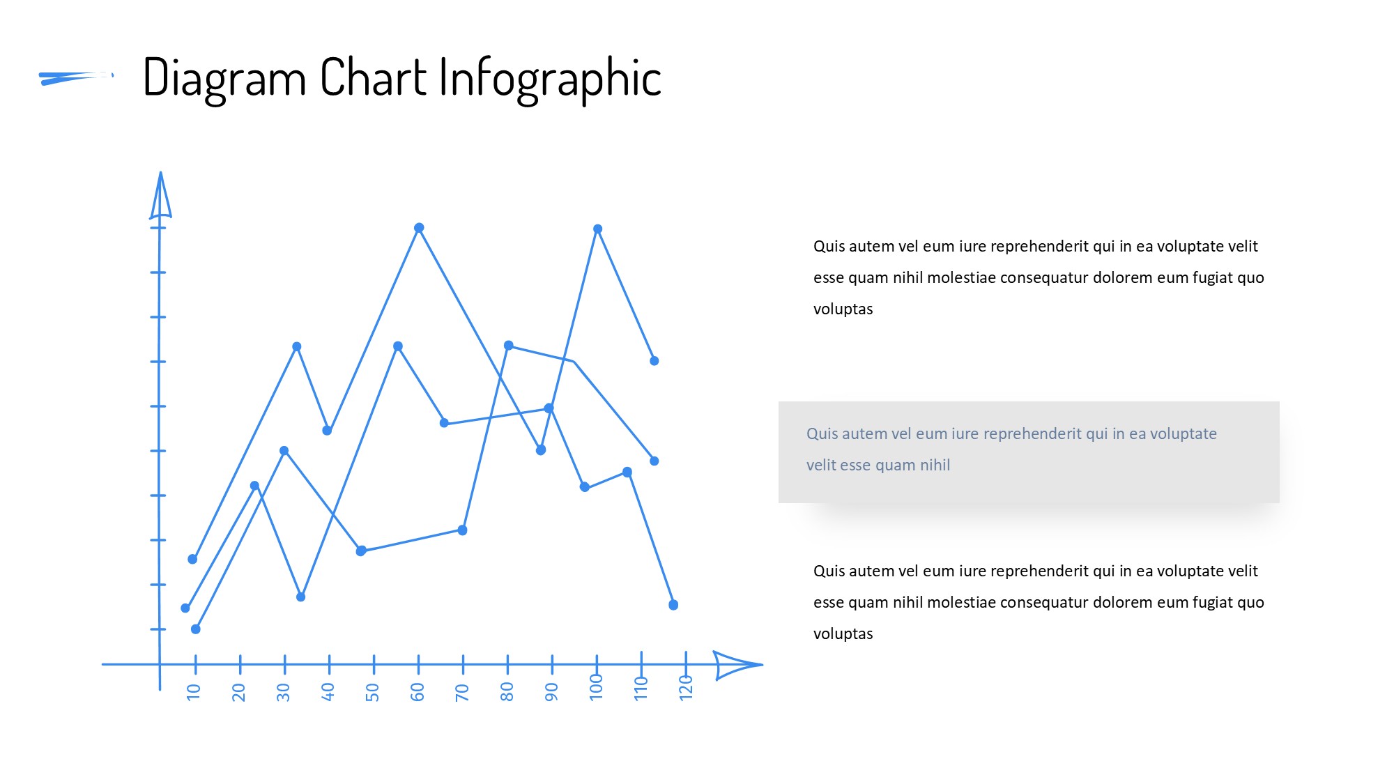 线条图形信息图示PPT模板