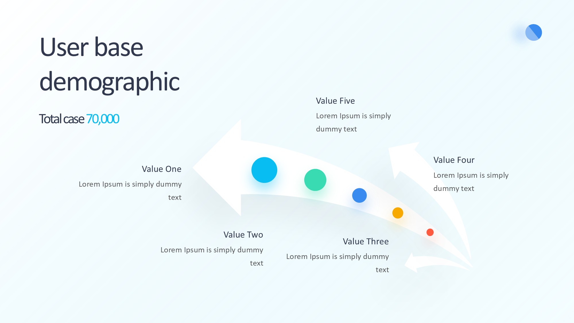 目标图形信息图示PPT模板