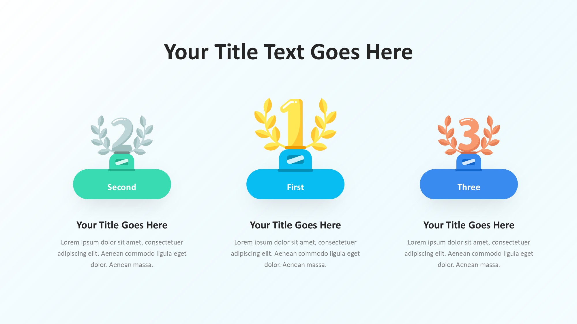 目标图形信息图示PPT模板