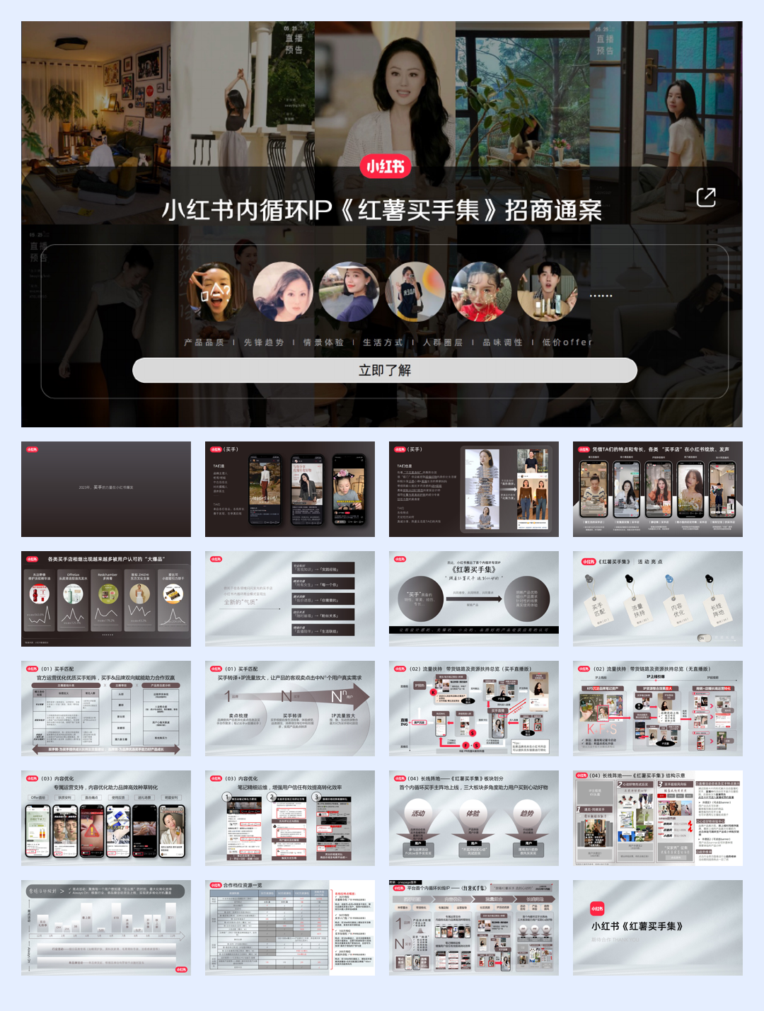 小红书内循环IP《红薯买手集》招商通案.pdf