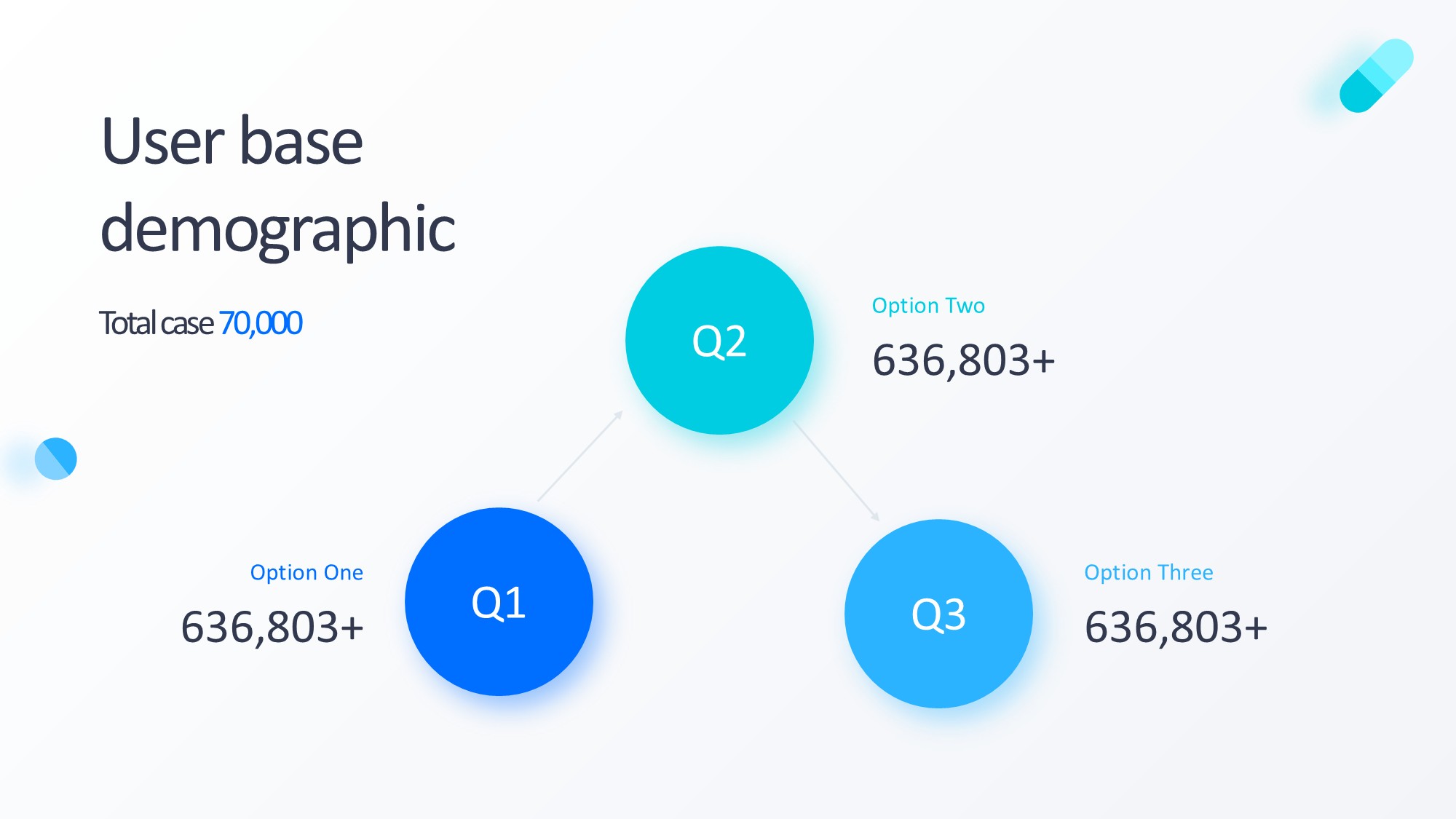 圆形循环图形信息图示PPT模板