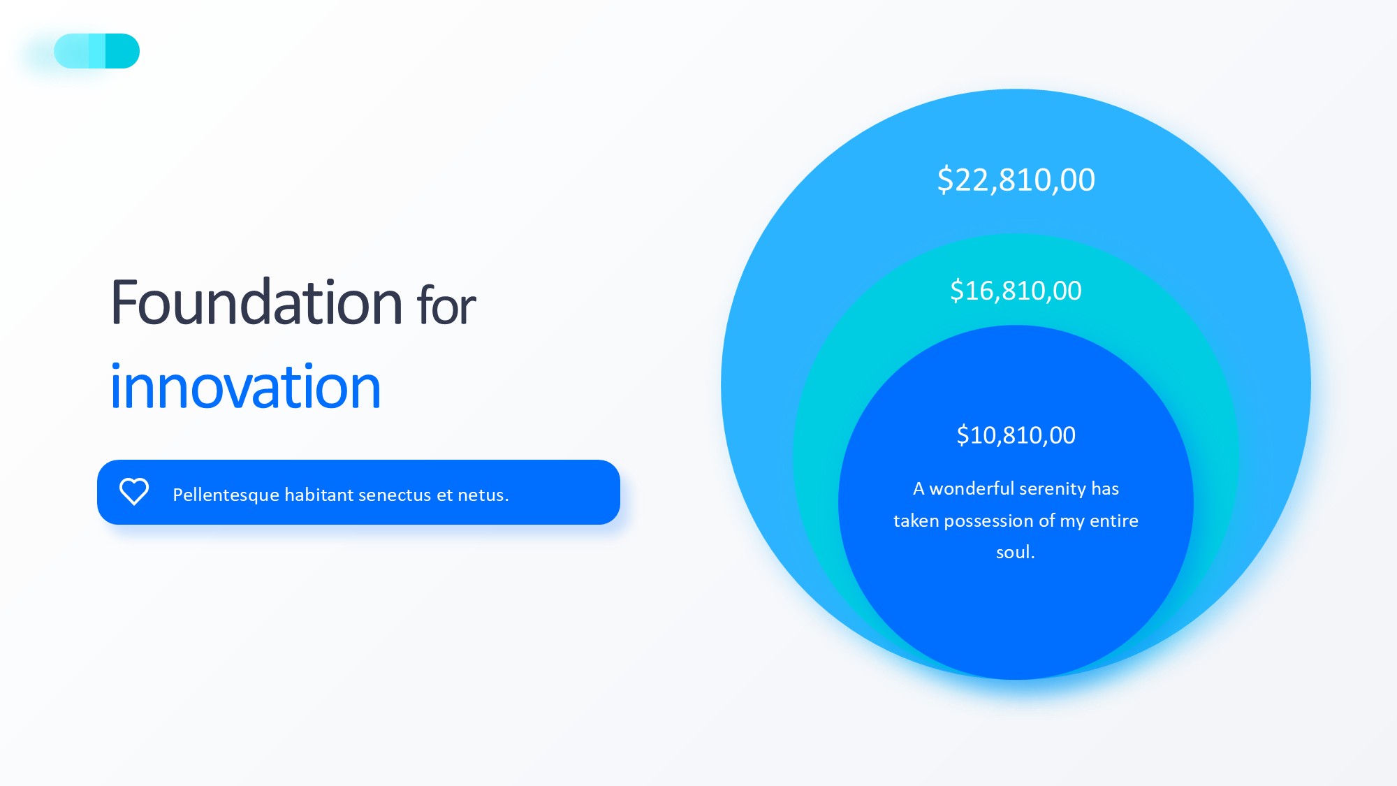 圆形循环图形信息图示PPT模板