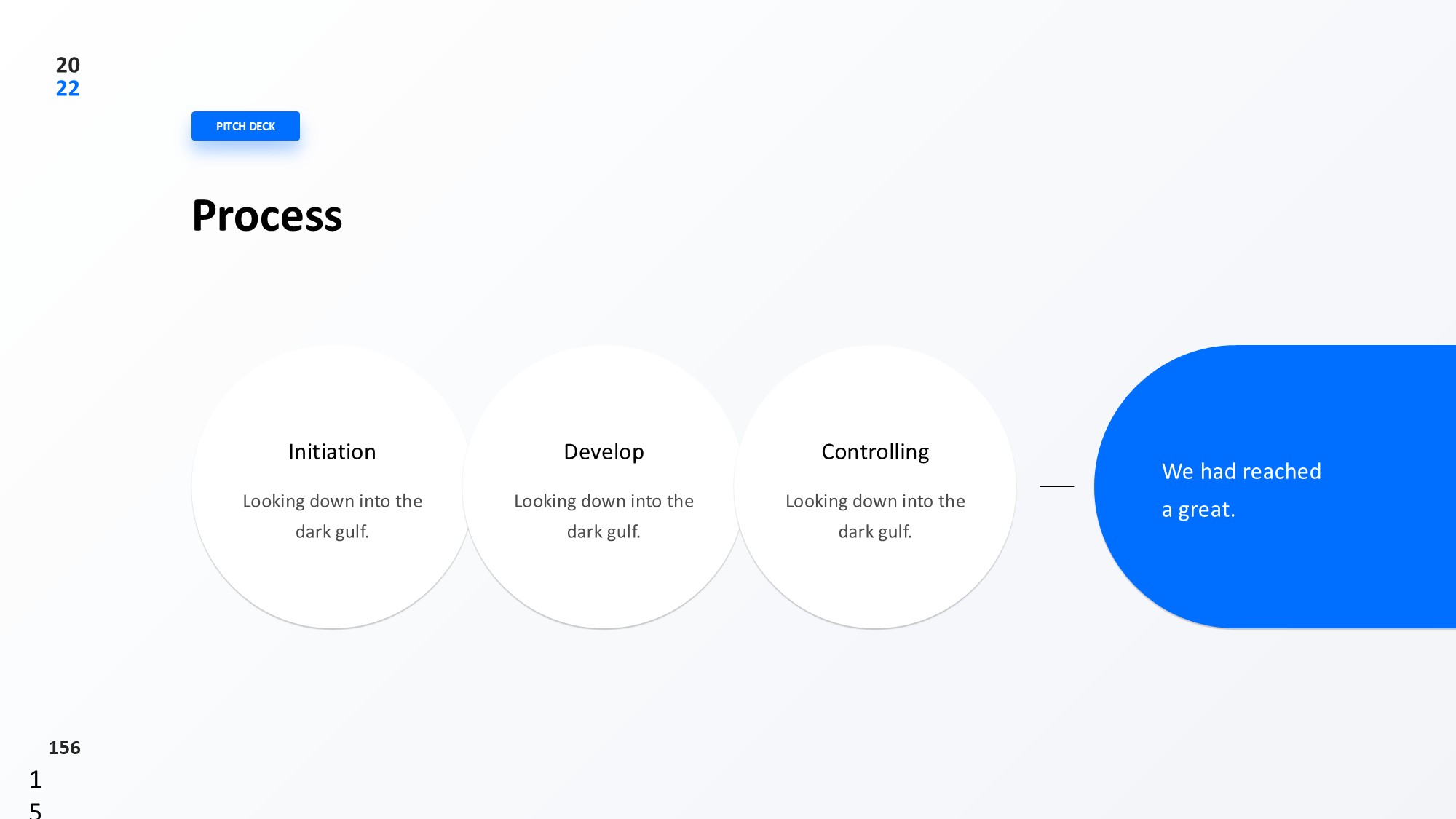 圆形循环图形信息图示PPT模板