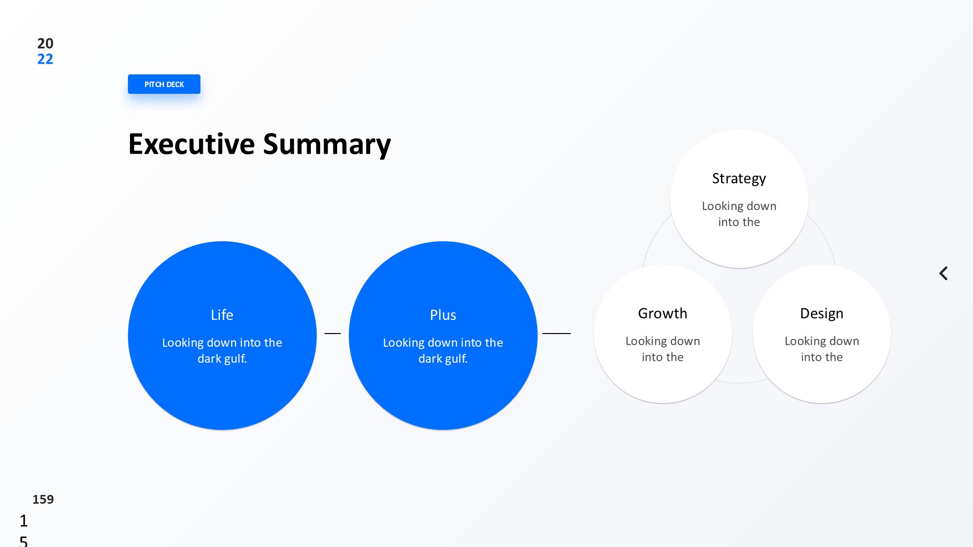 圆形循环图形信息图示PPT模板