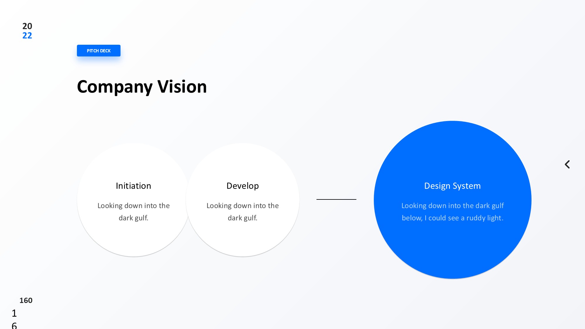 圆形循环图形信息图示PPT模板