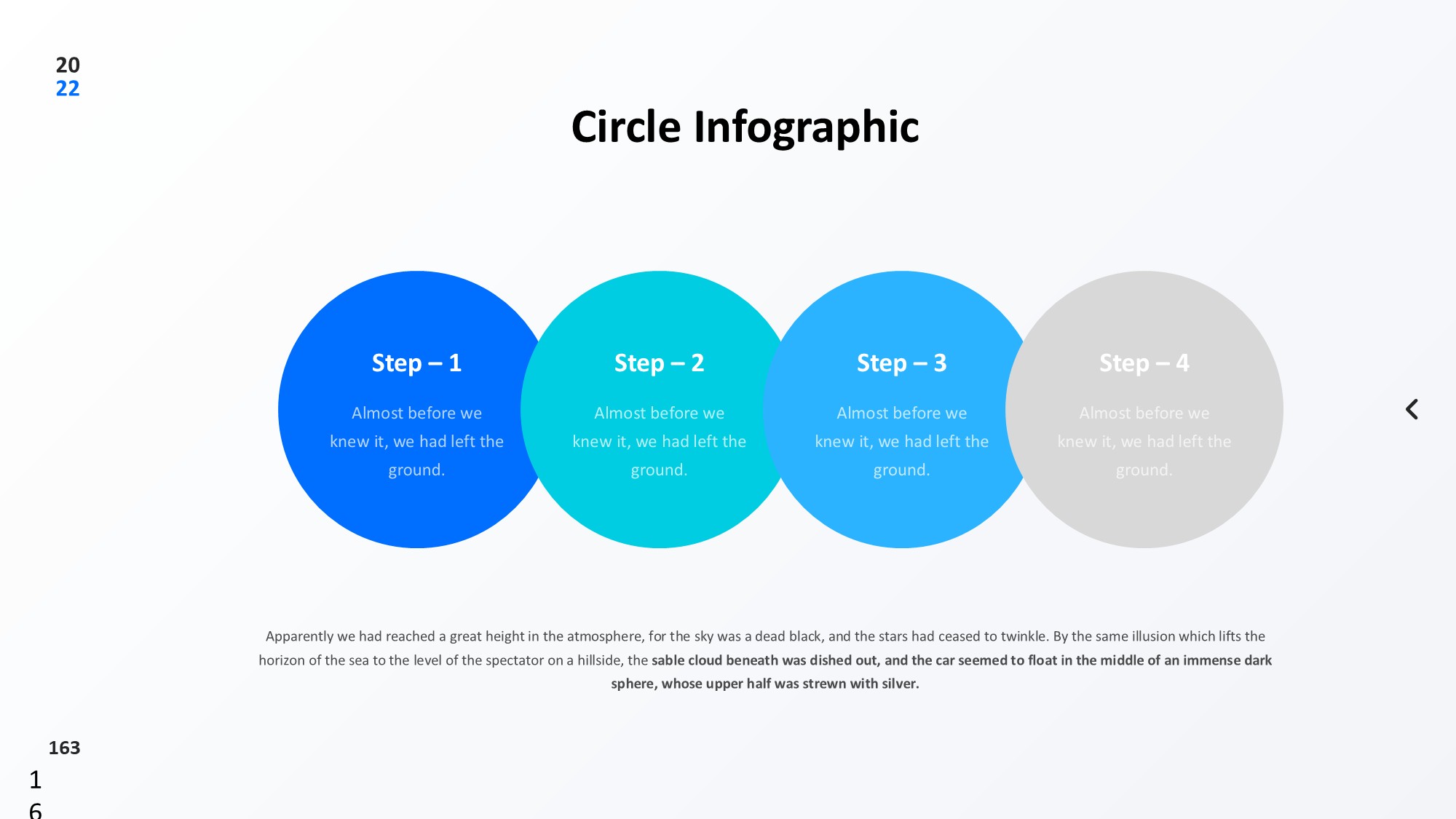 圆形循环图形信息图示PPT模板