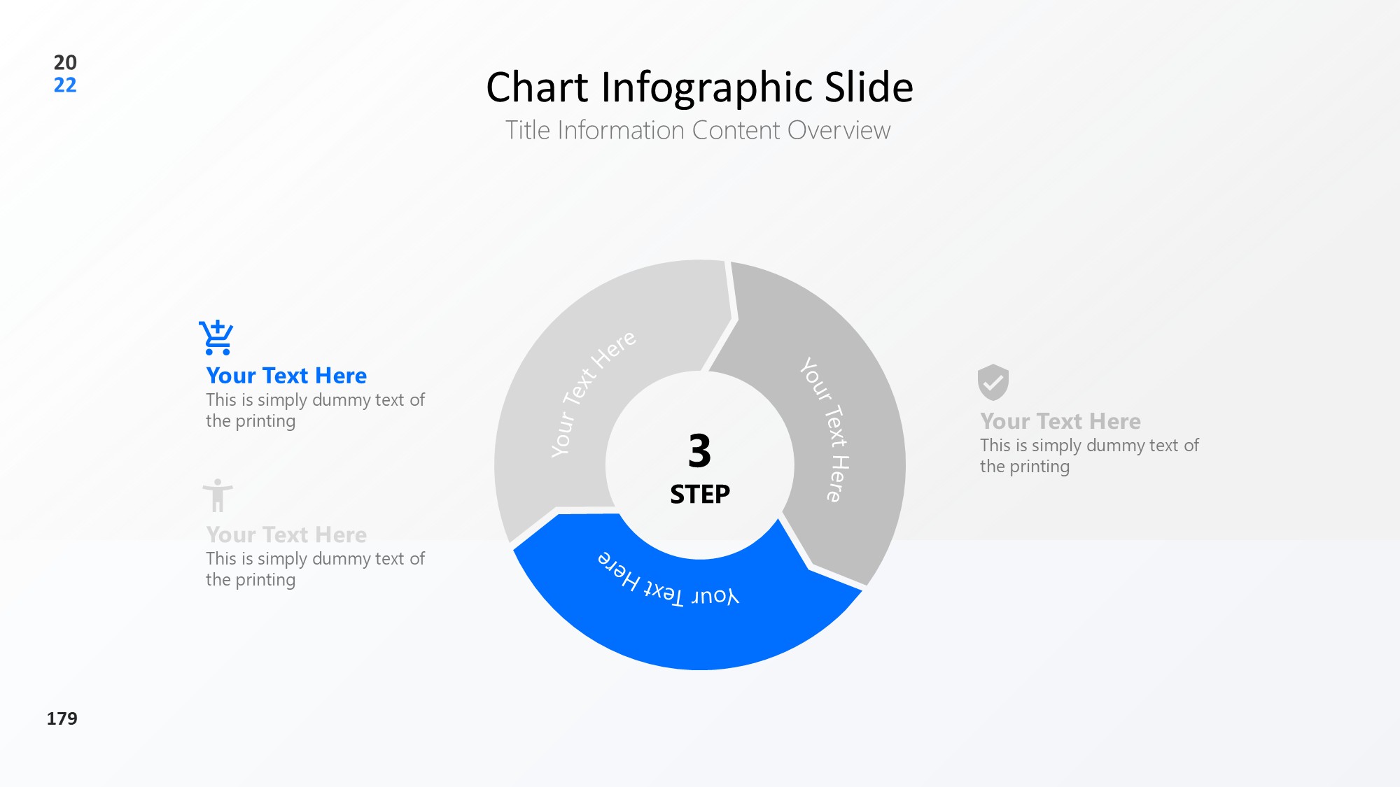 圆形循环图形信息图示PPT模板