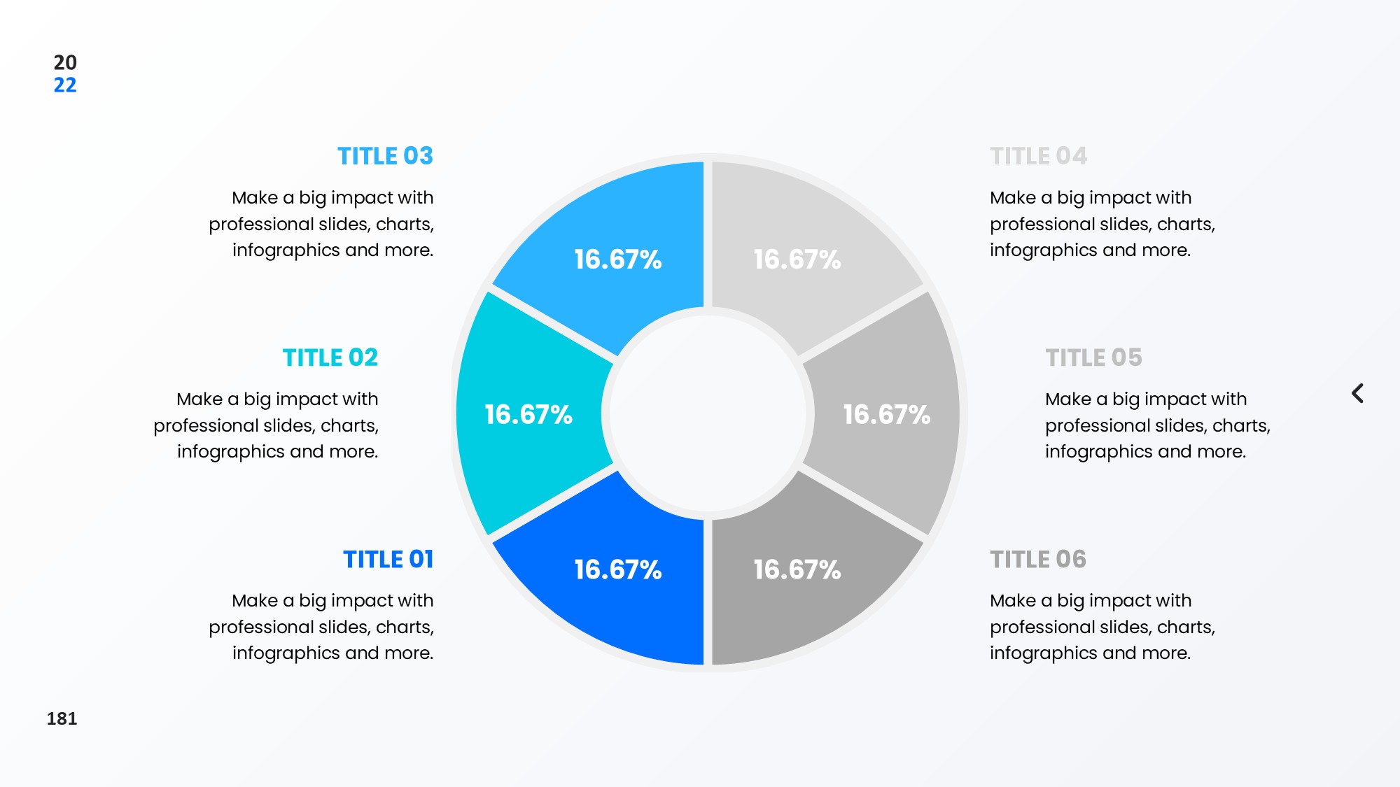 圆形循环图形信息图示PPT模板