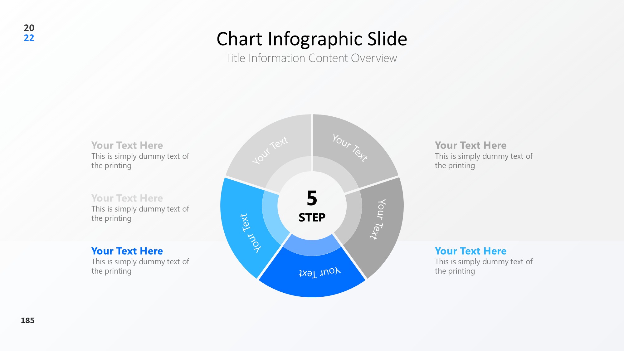 圆形循环图形信息图示PPT模板