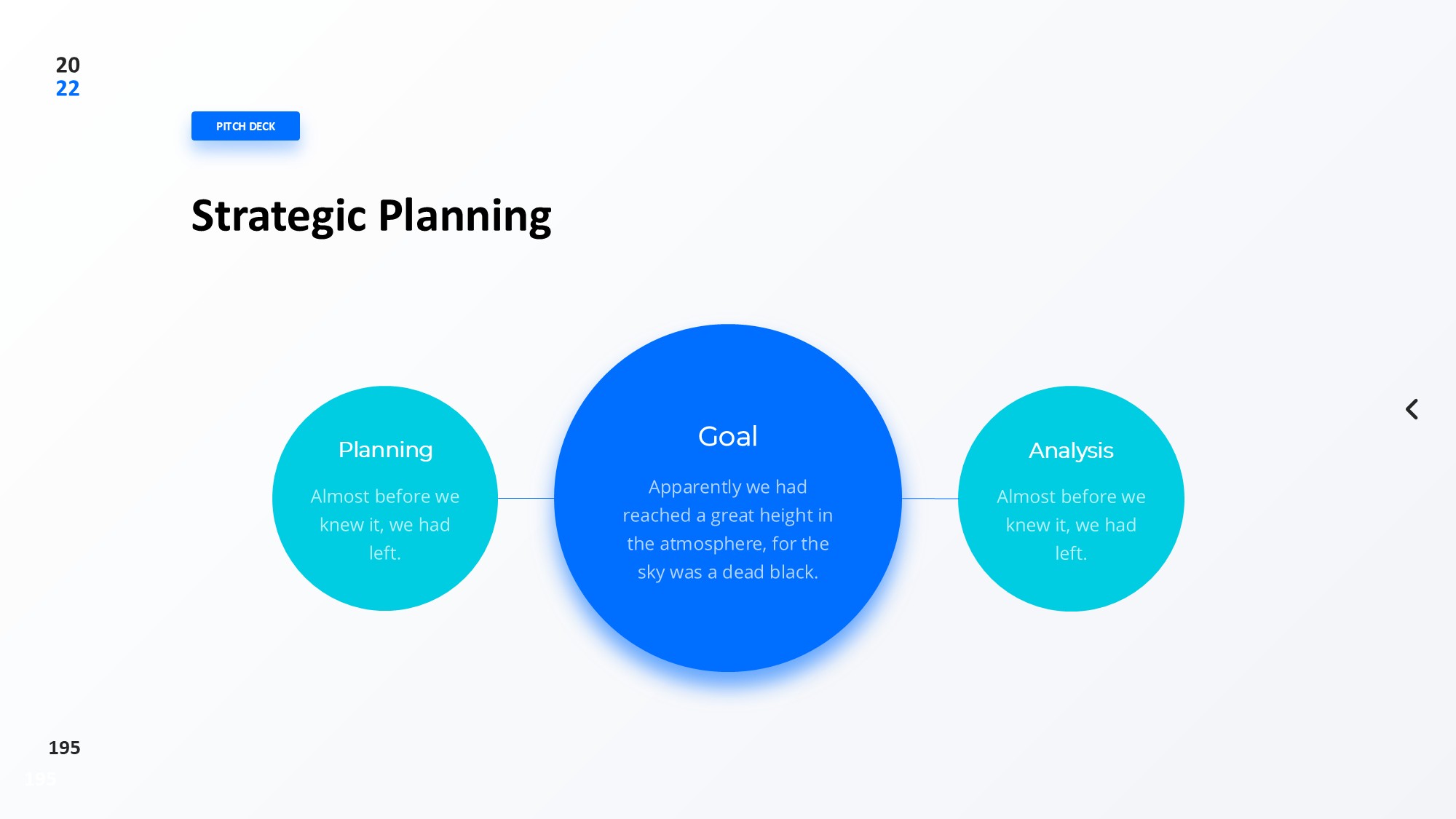 圆形循环图形信息图示PPT模板