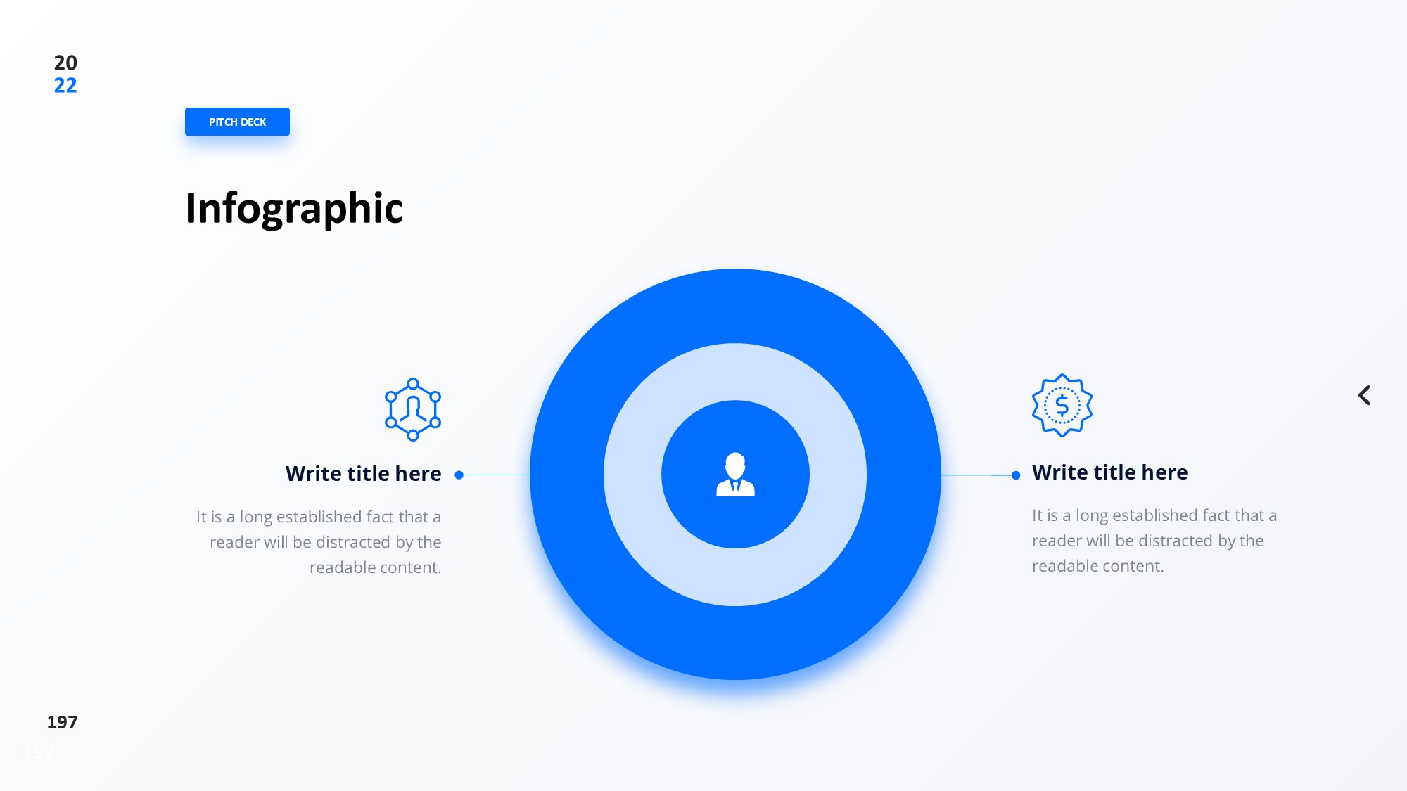 圆形循环图形信息图示PPT模板