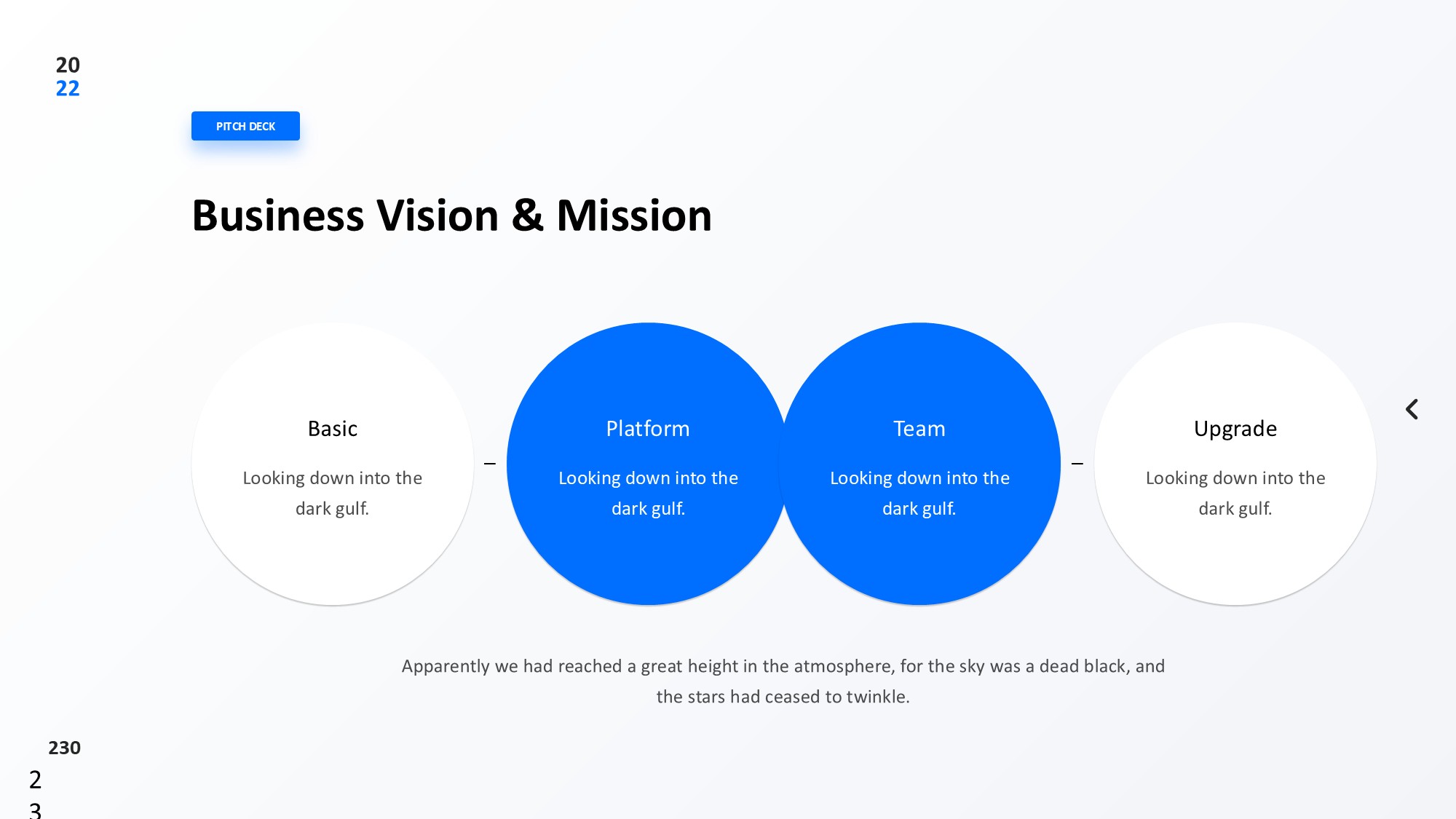 圆形循环图形信息图示PPT模板