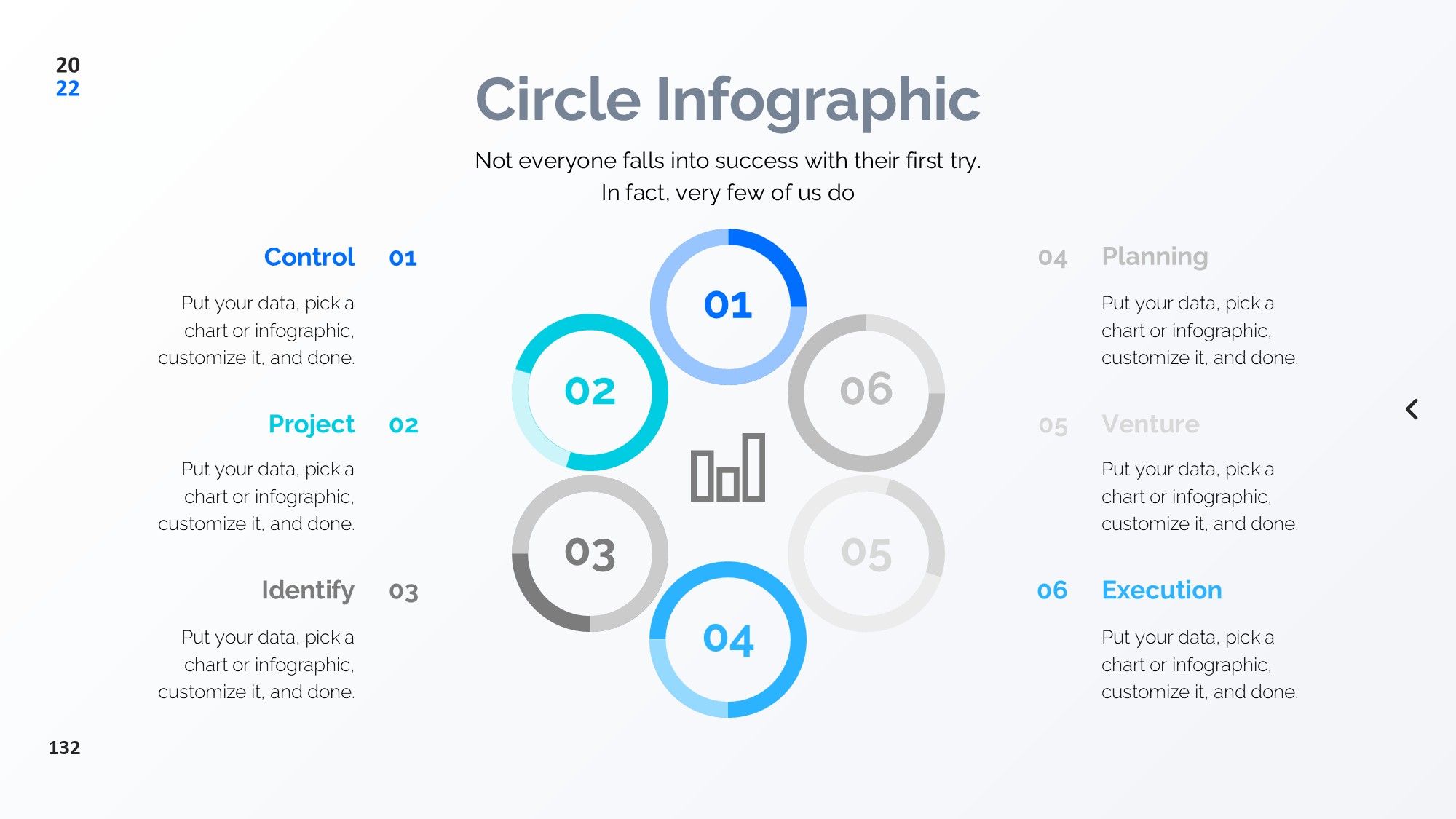 圆形循环图形信息图示PPT模板