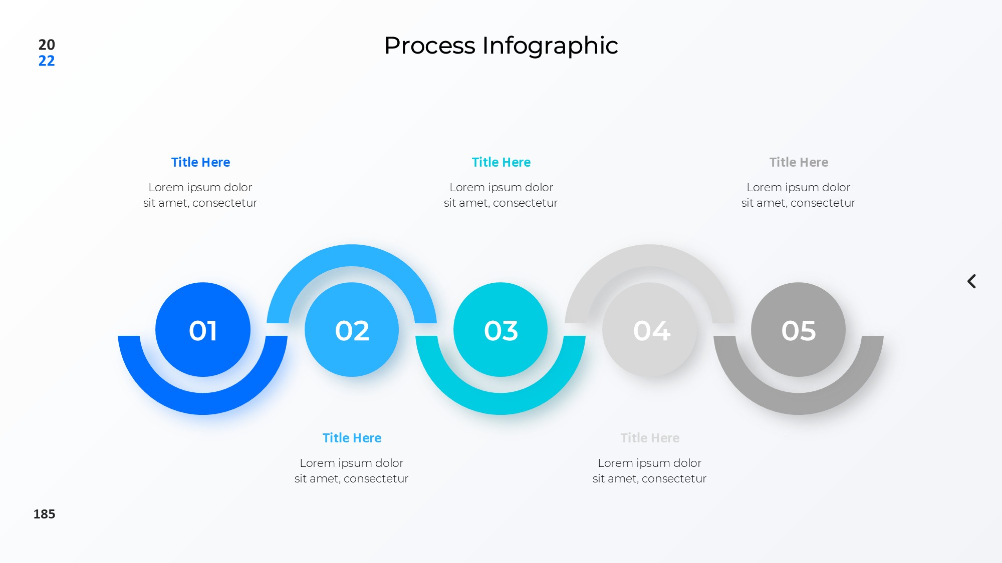 圆形循环图形信息图示PPT模板