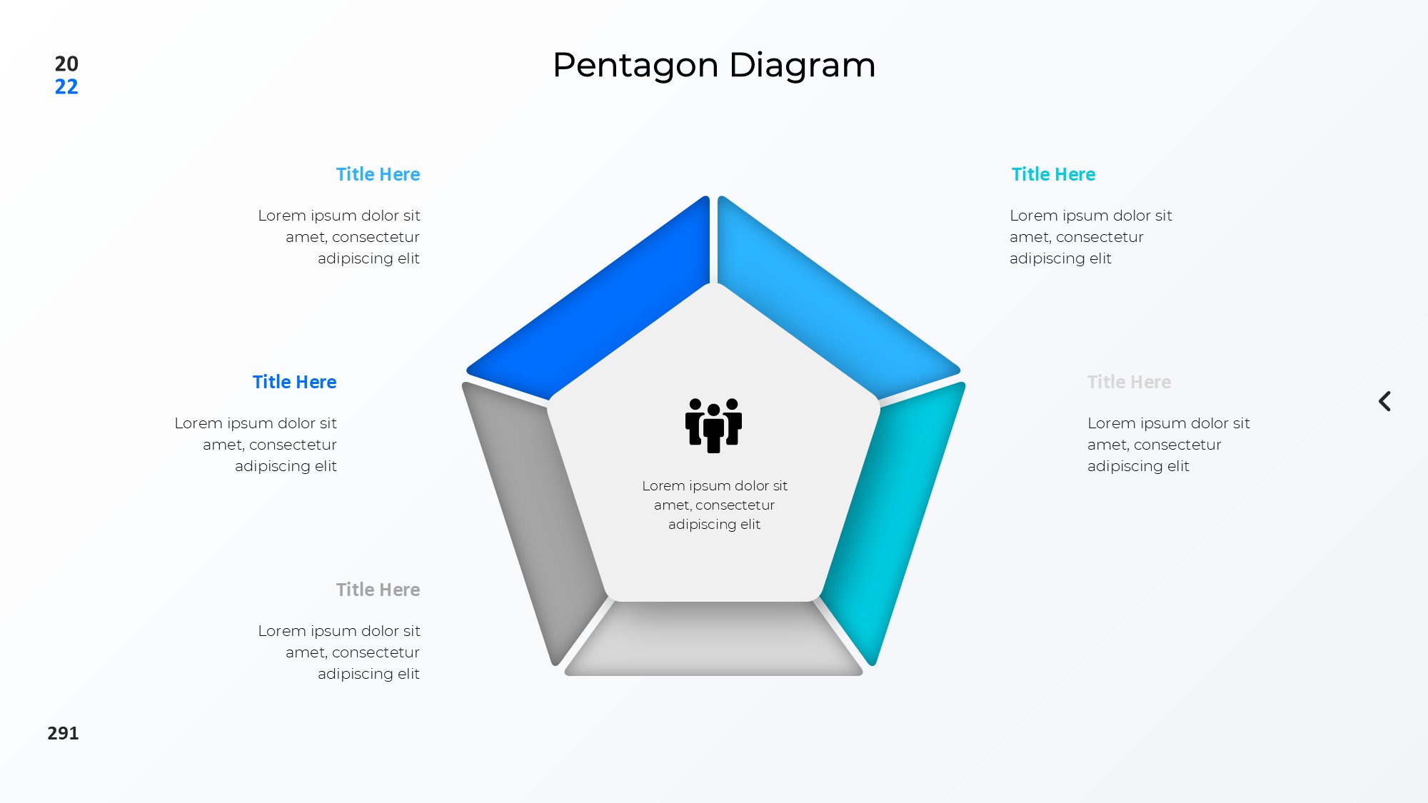 圆形循环图形信息图示PPT模板