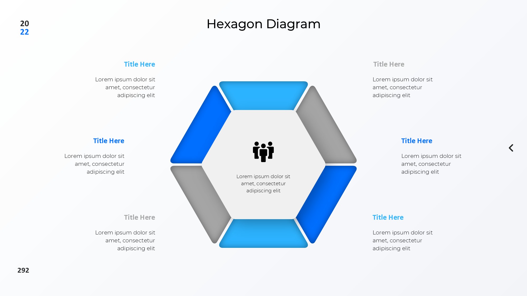 圆形循环图形信息图示PPT模板