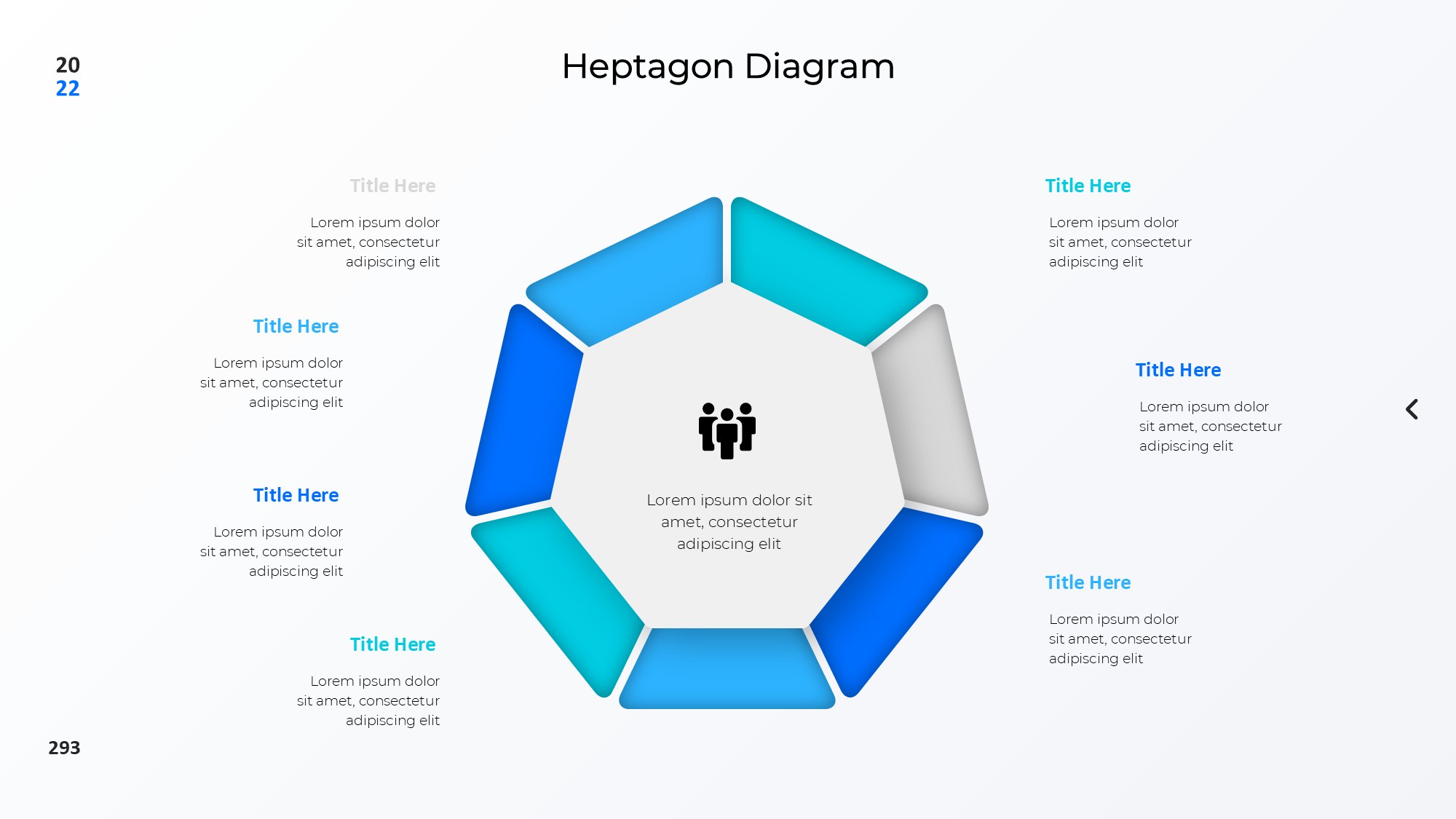 圆形循环图形信息图示PPT模板